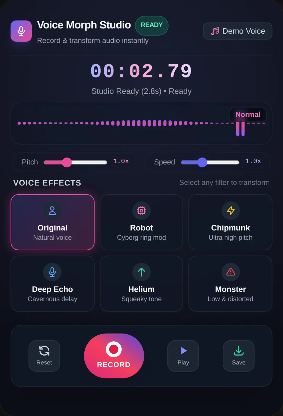 Voice Morph Studio cover