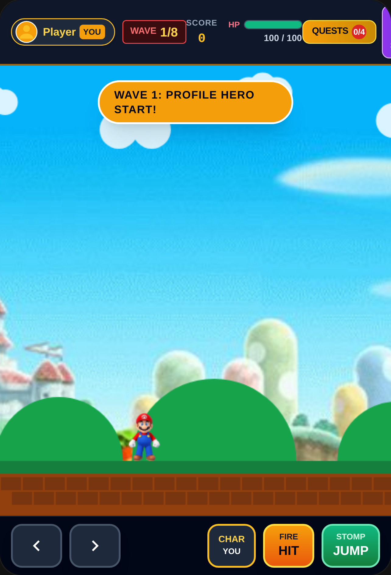 Mario Wave Arena cover