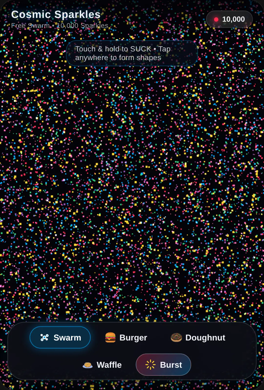 Cosmic Sparkle Sandbox cover