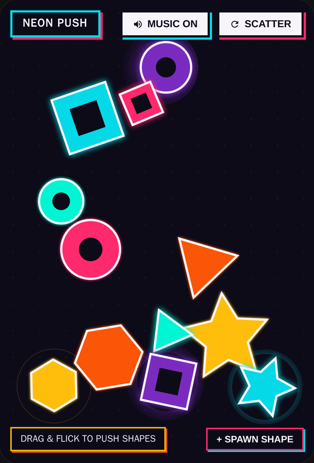 Vibrant Push Sandbox cover