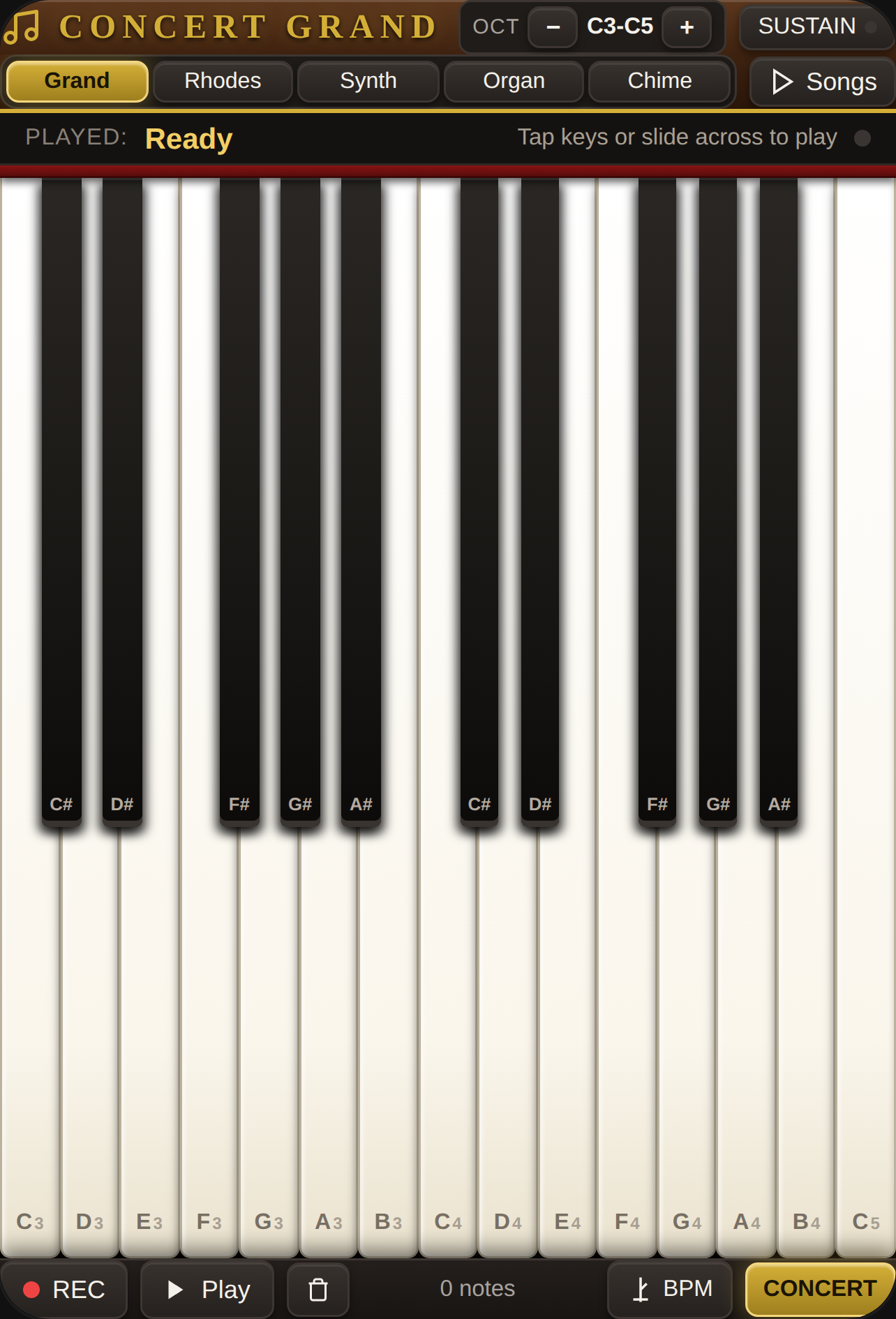 Acoustic Grand Piano cover