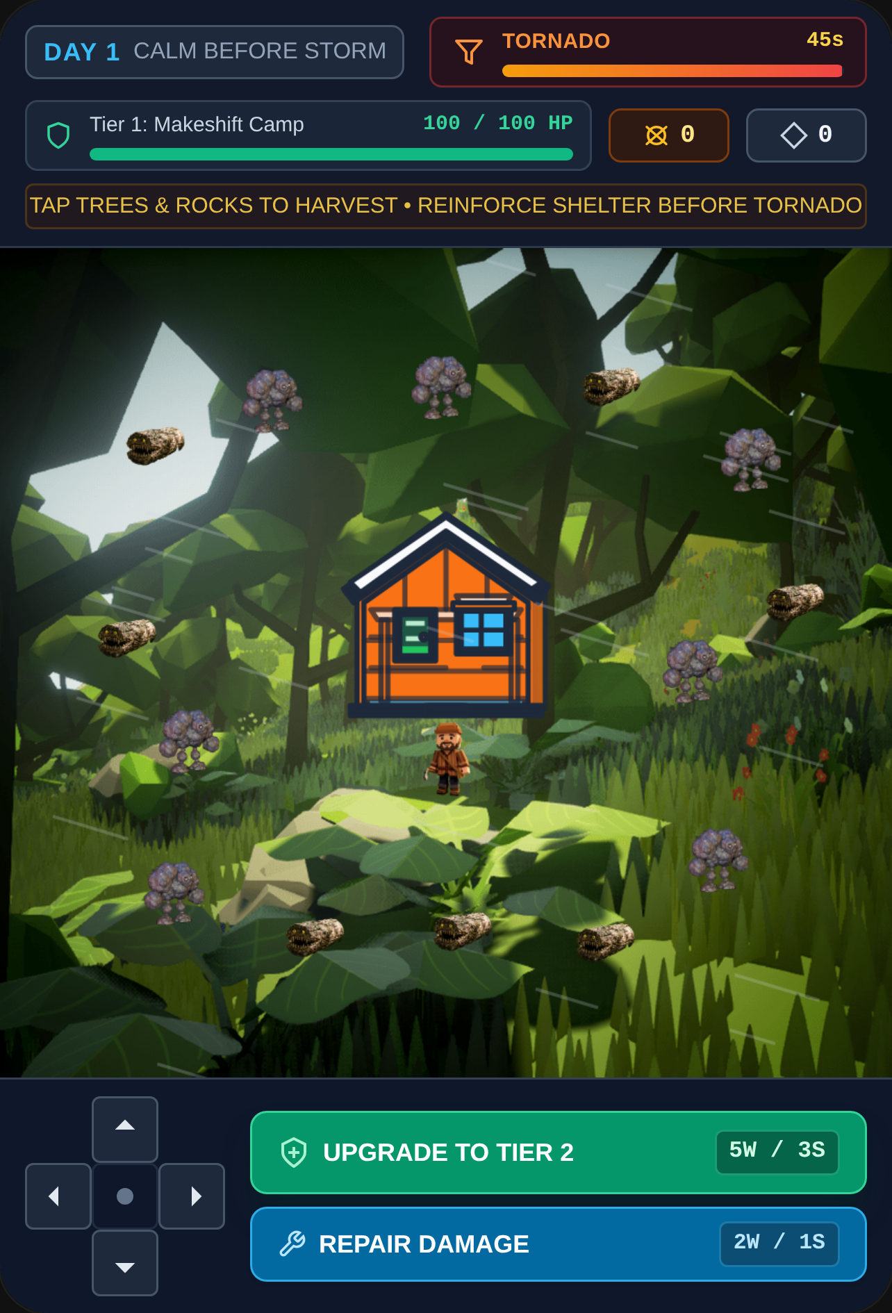 Forest Shelter - Tornado Survival cover