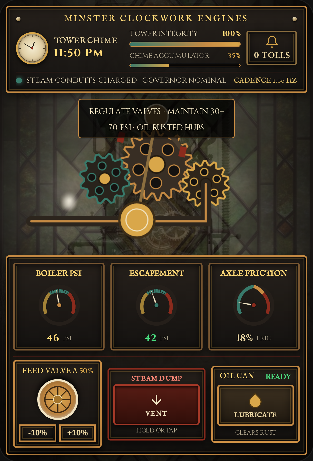 Horologium: Victorian Clock Tower Simulator cover
