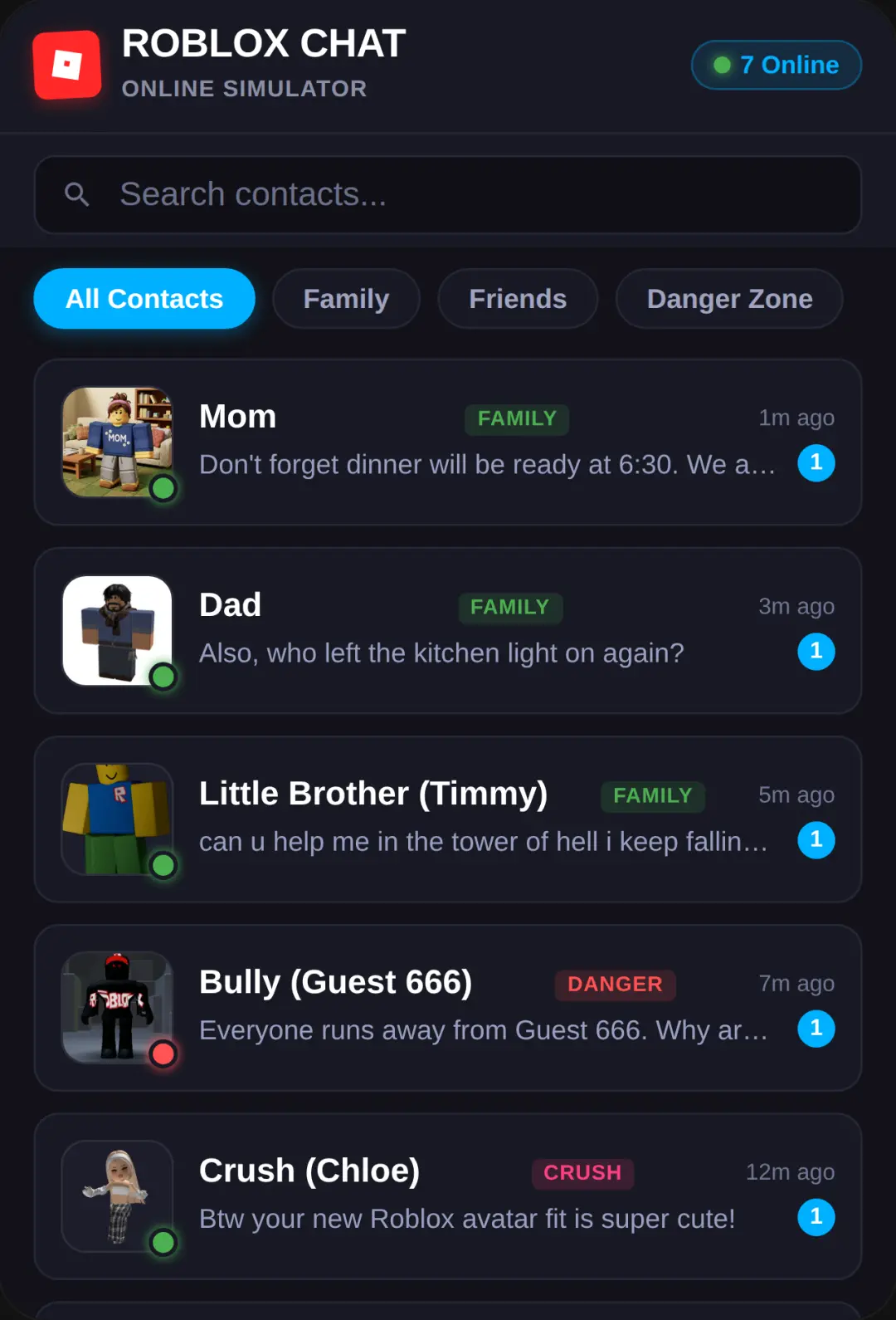 Roblox Chat Simulator cover