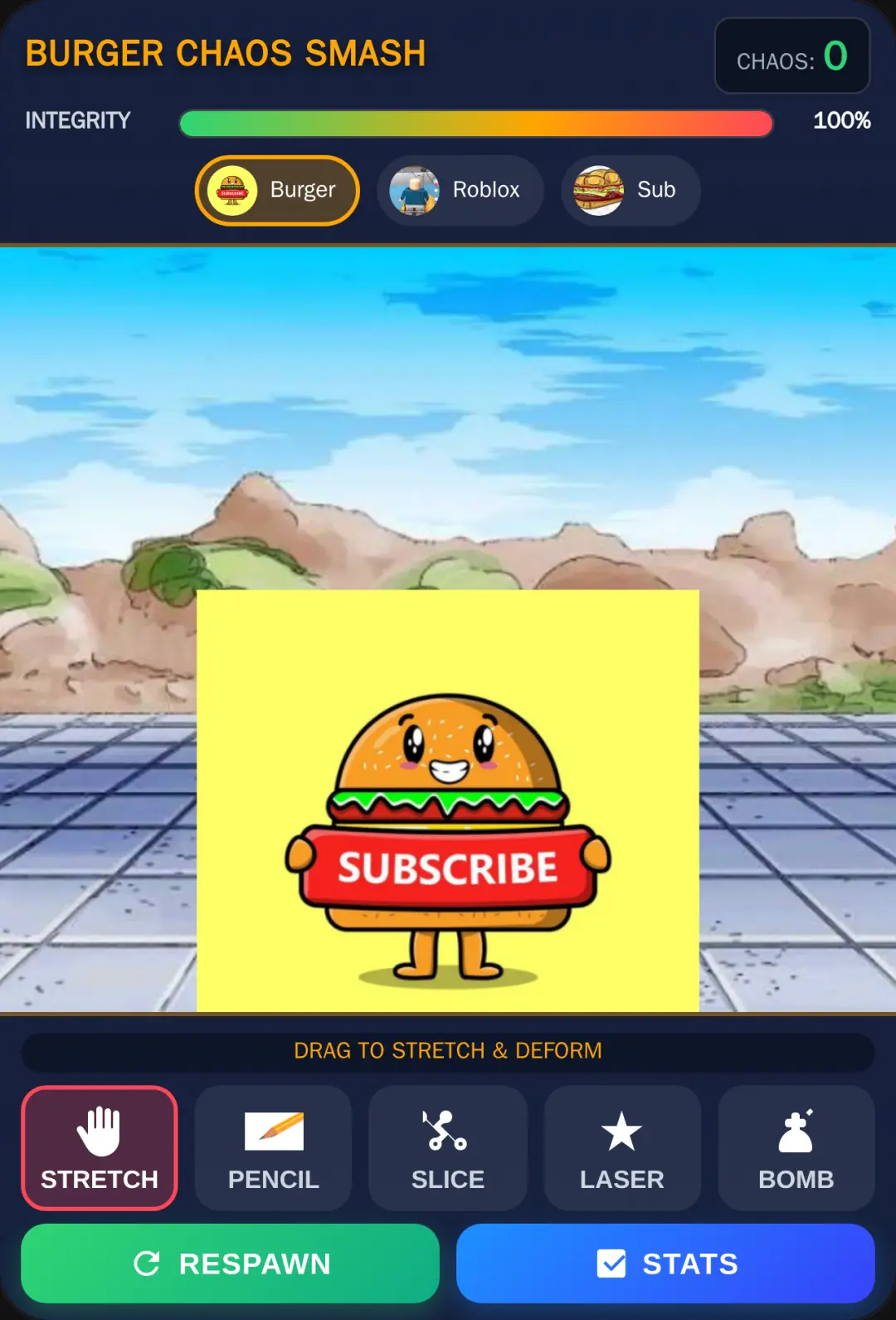 Burger Chaos Smash cover