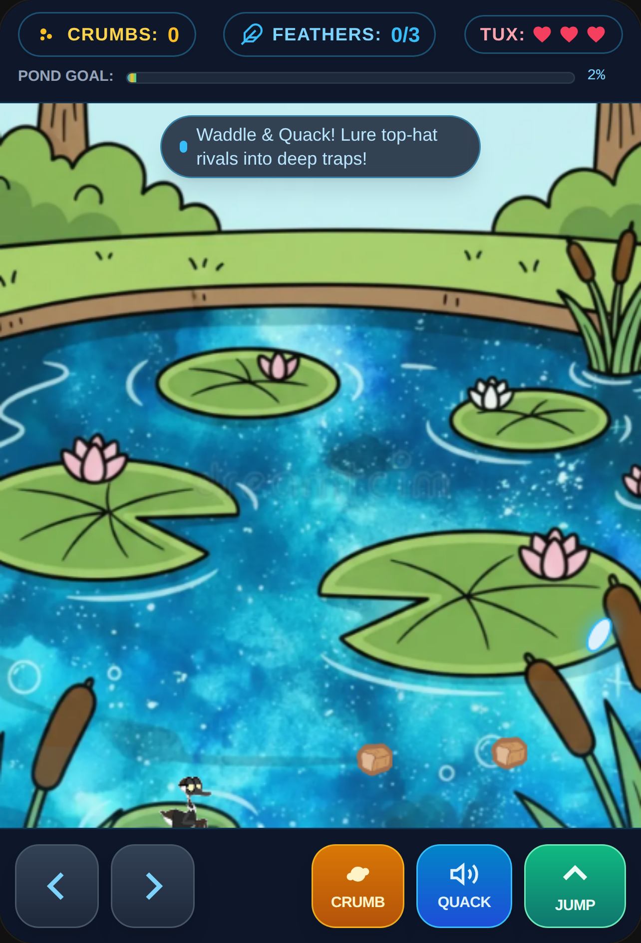 Dapper Tuxedo Duck: Laser Pond Heist cover