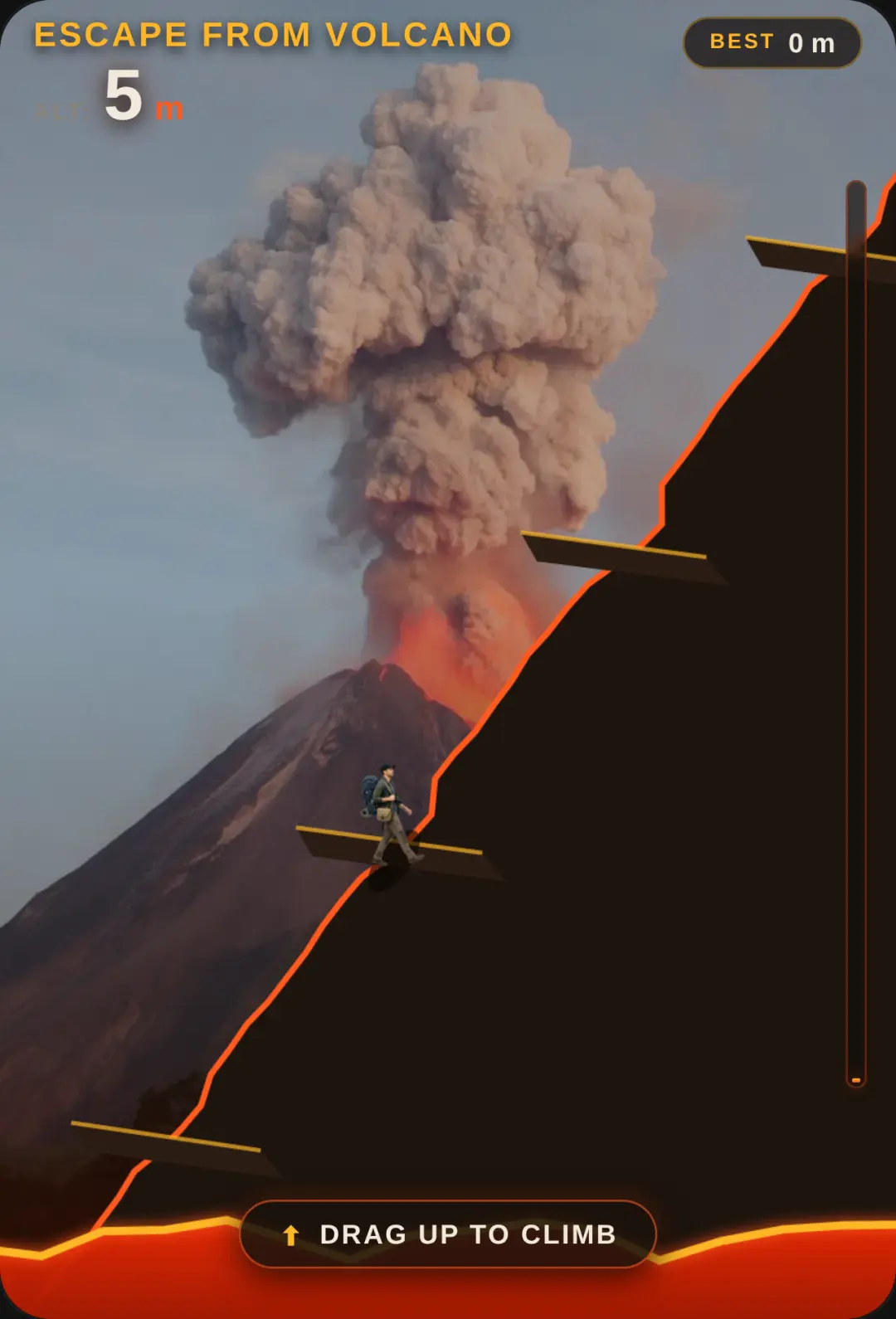 Escape from Volcano cover