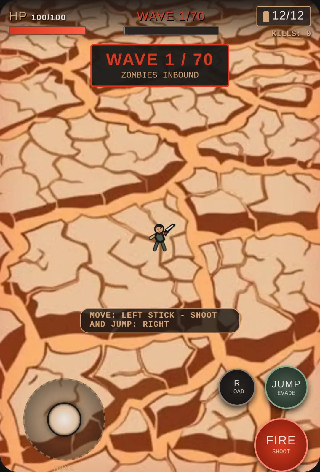 Stickman Zombie Wasteland - 70 Waves cover