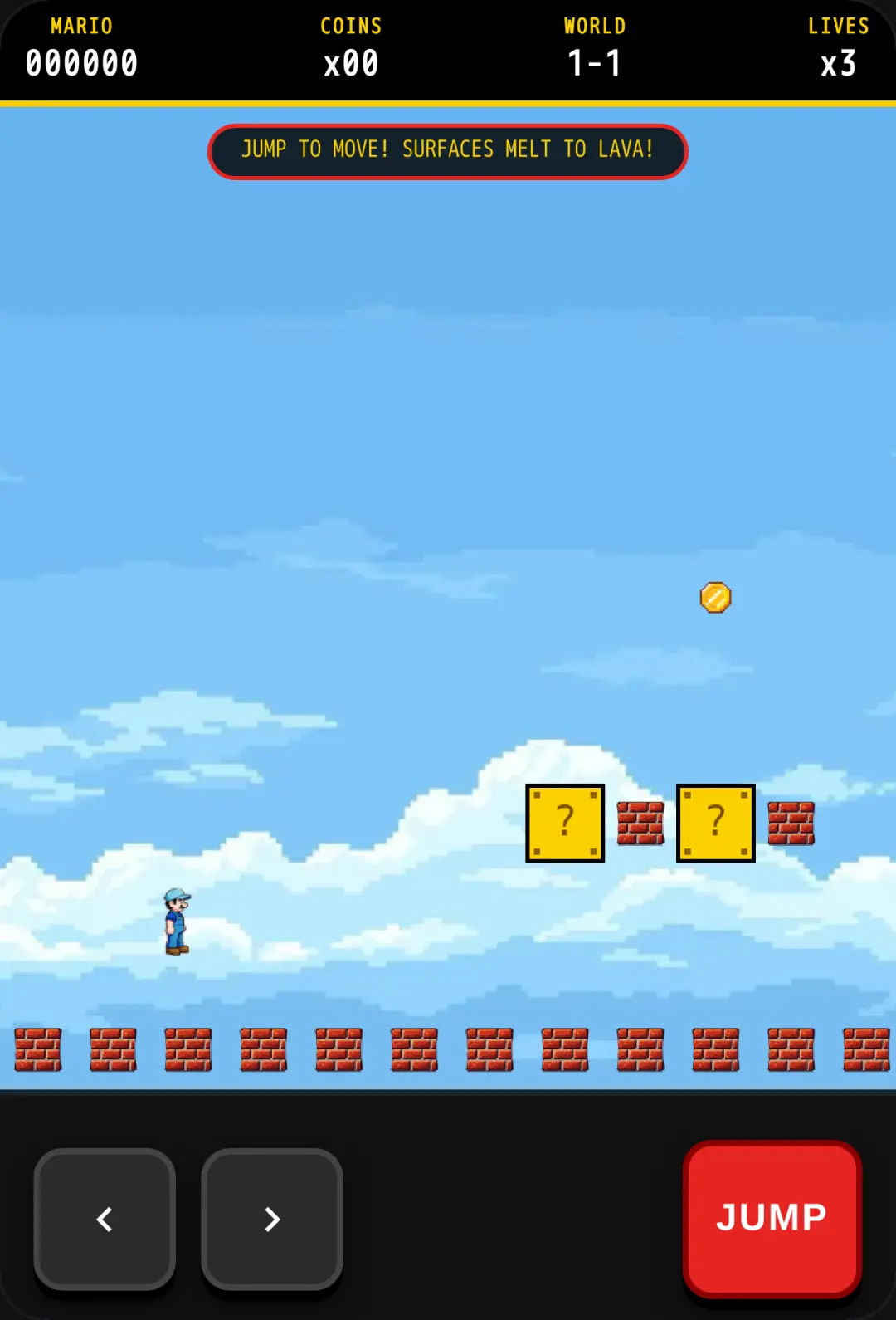 Lava Mario - Floor Is Lava Platformer cover