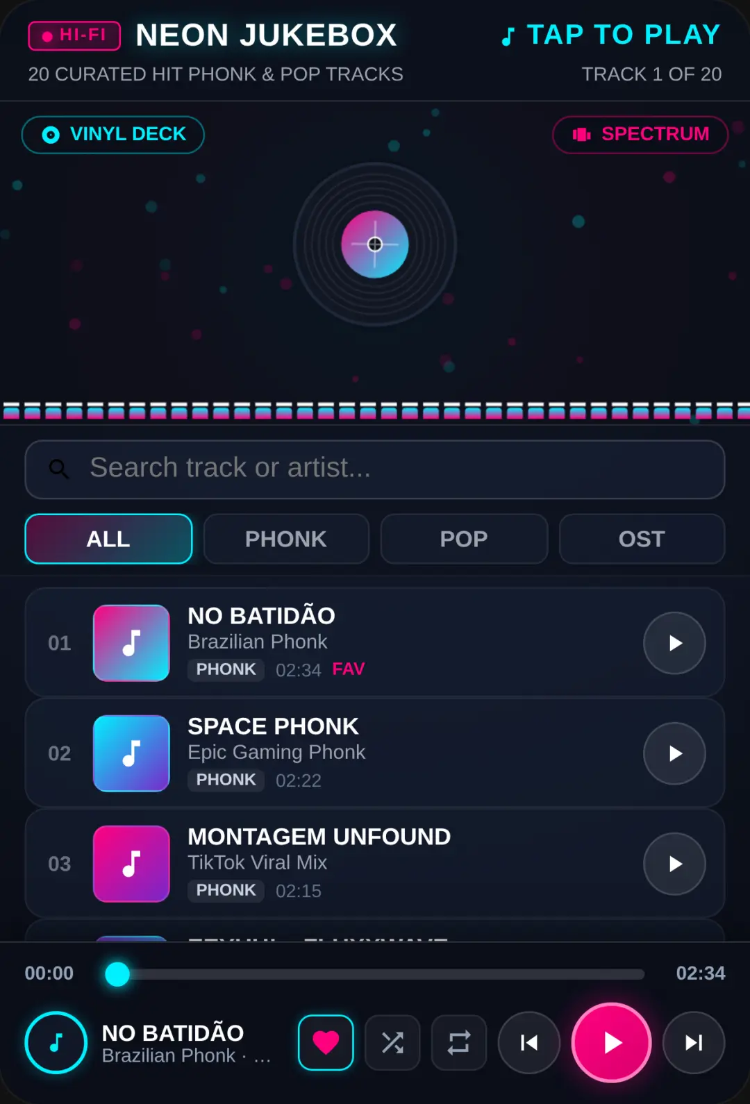 Neon Lounge Jukebox cover