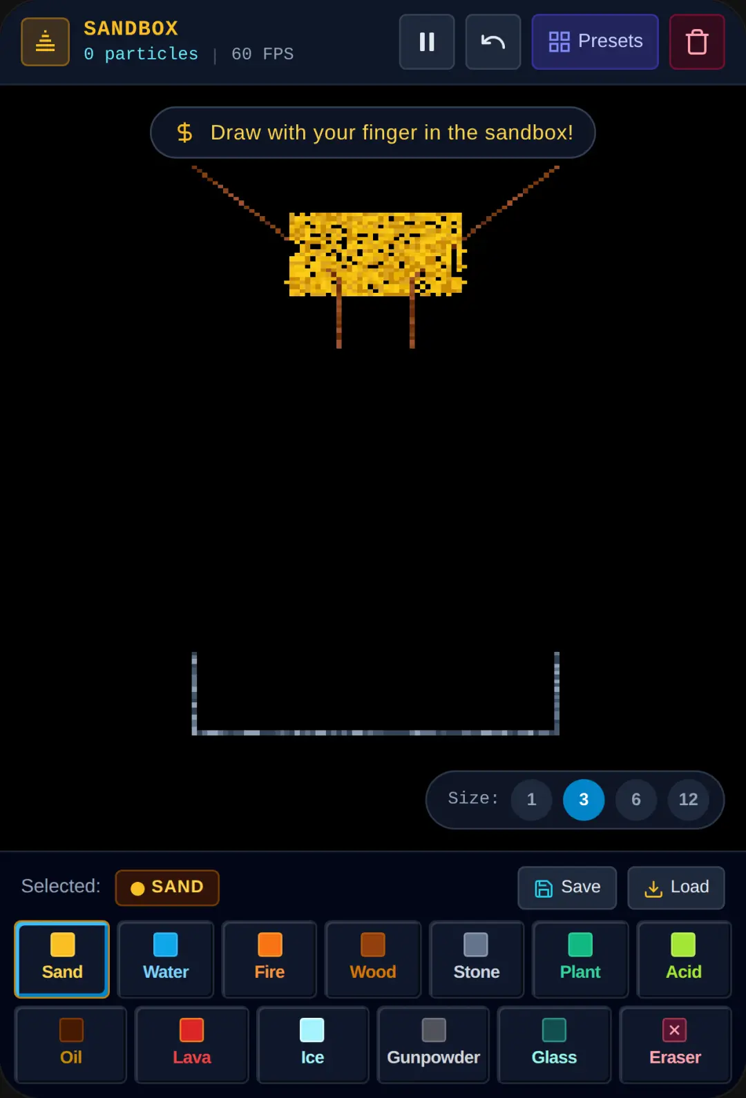 Pixel Sandbox - Physics Simulation cover