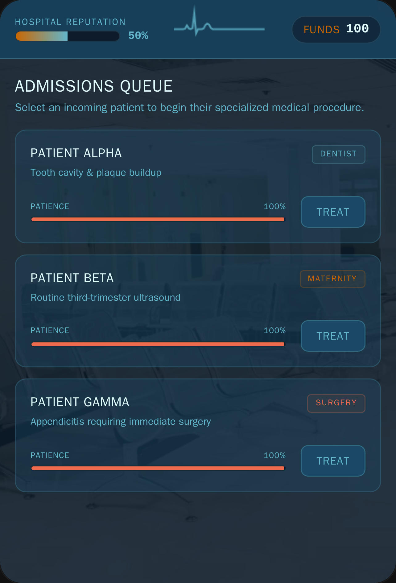Clinical Hospital Simulator cover