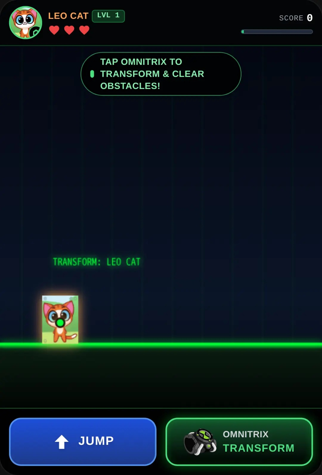 Leo x Ben 10: Omnitrix Dash cover
