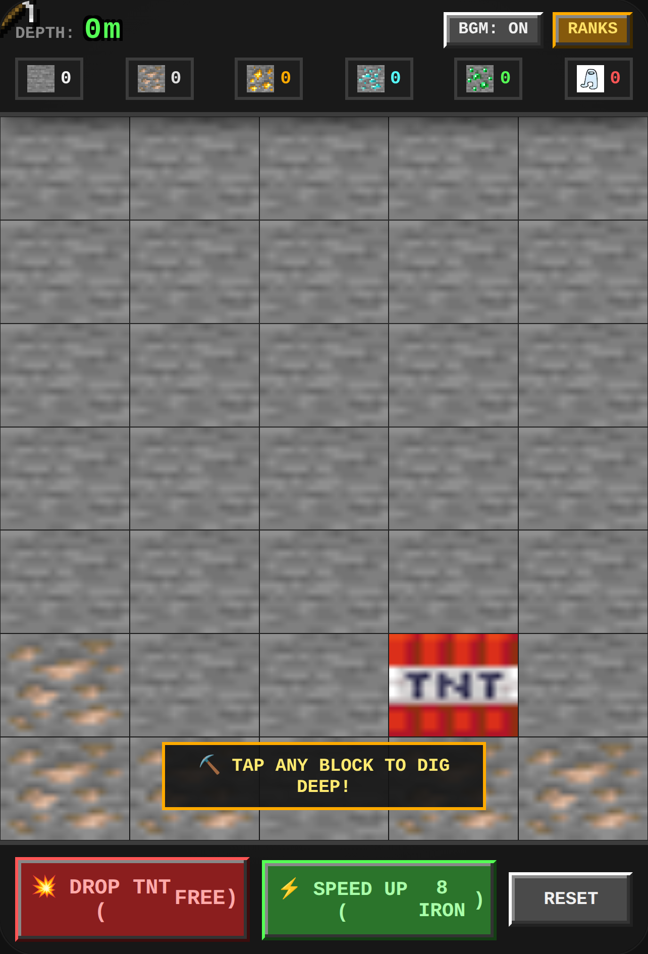 Infinite Miner 8-Bit cover