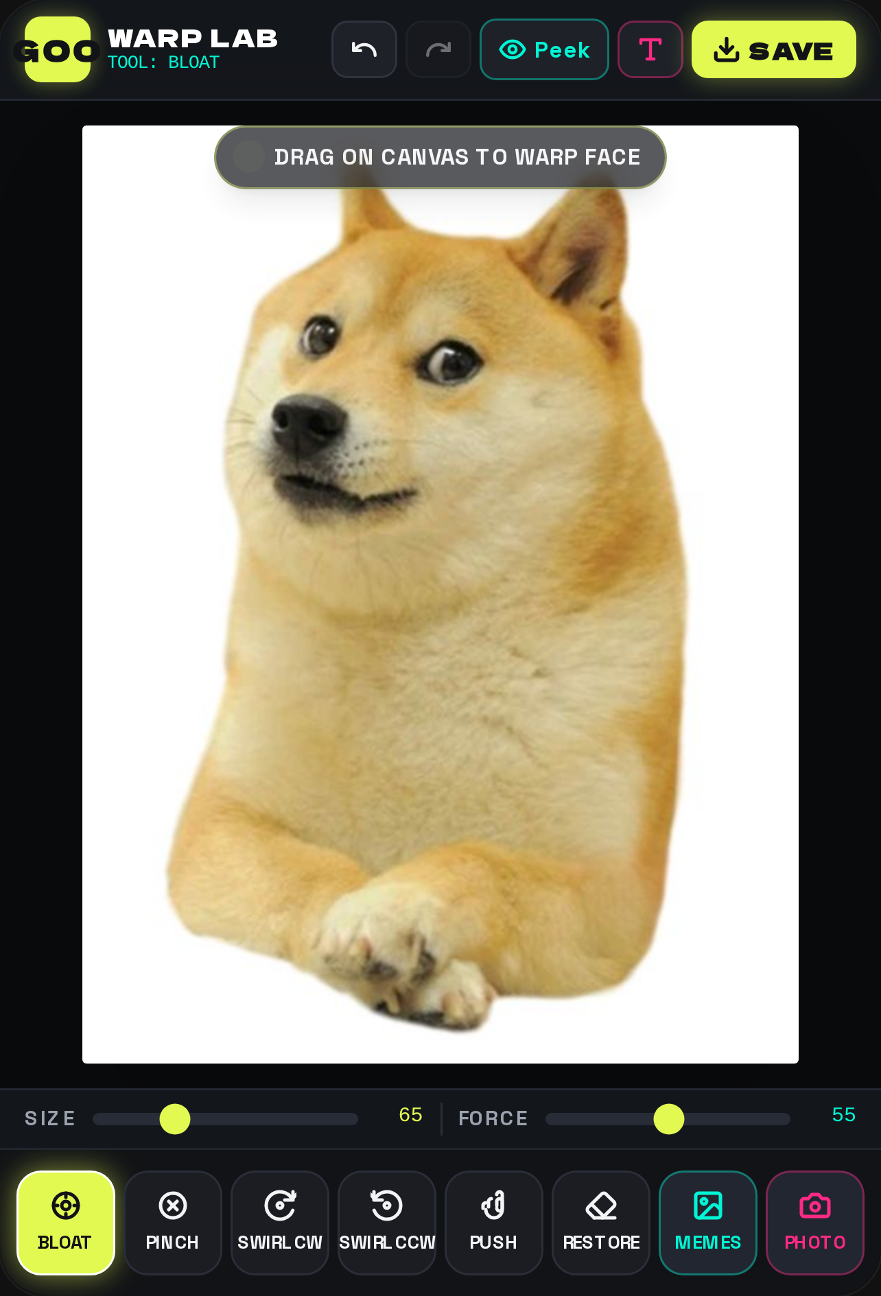 Meme Liquify Lab cover