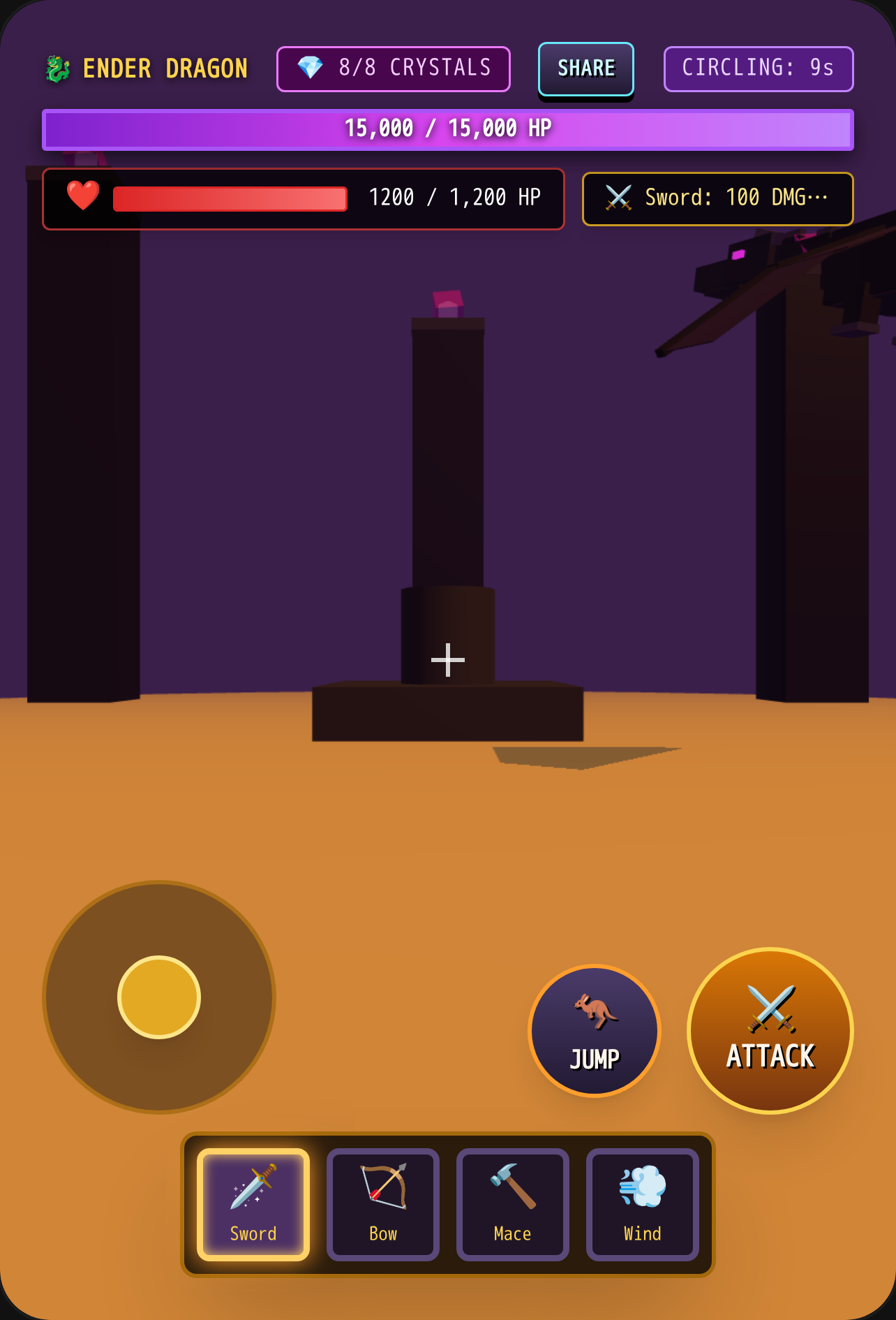 Ender Dragon Boss Battle - 3D End Dimension cover