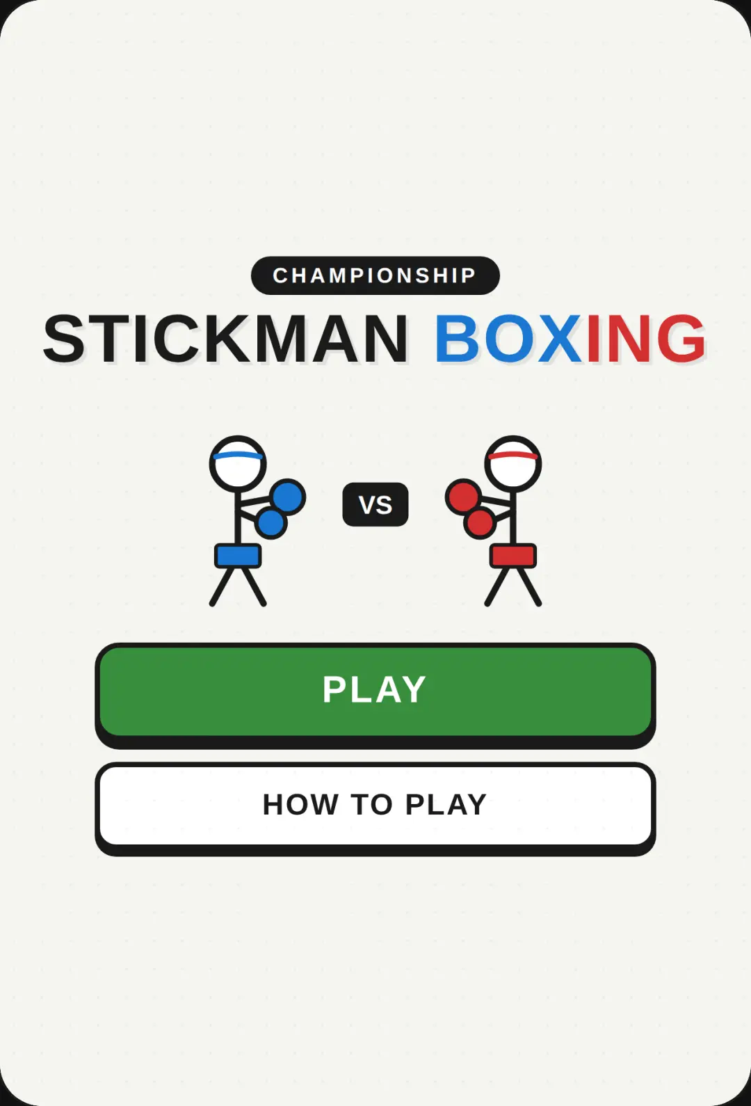 Stickman Boxing Arena cover