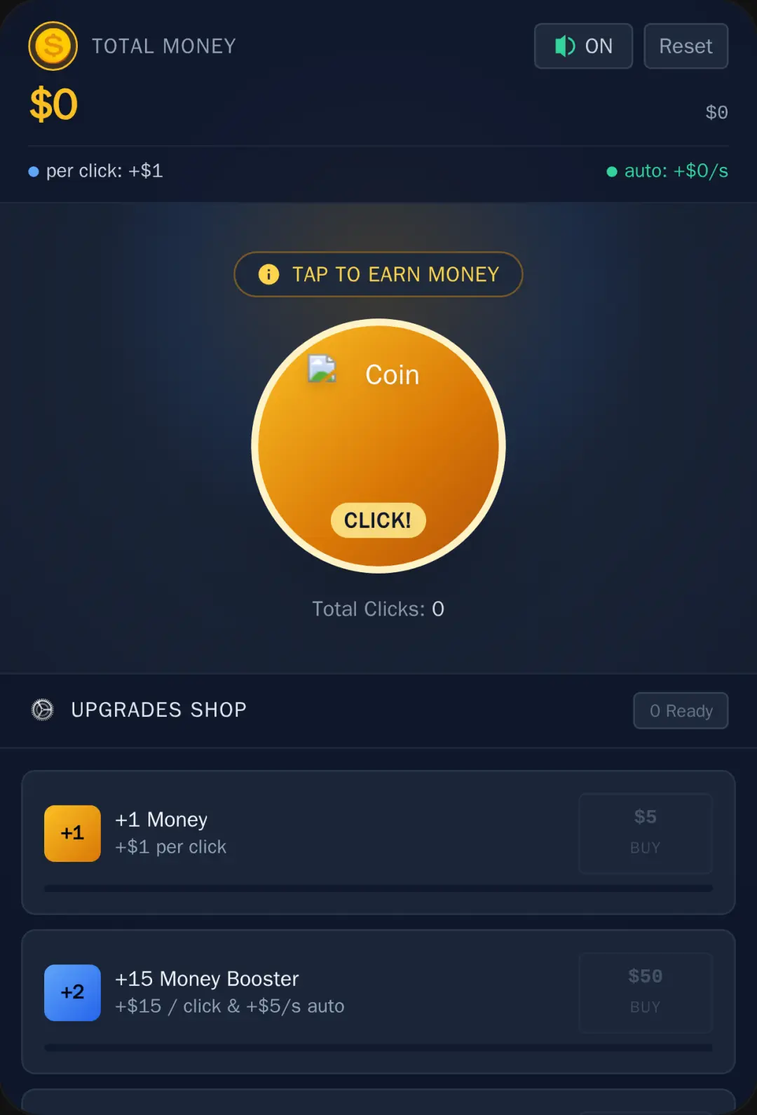 Mega Money Clicker cover