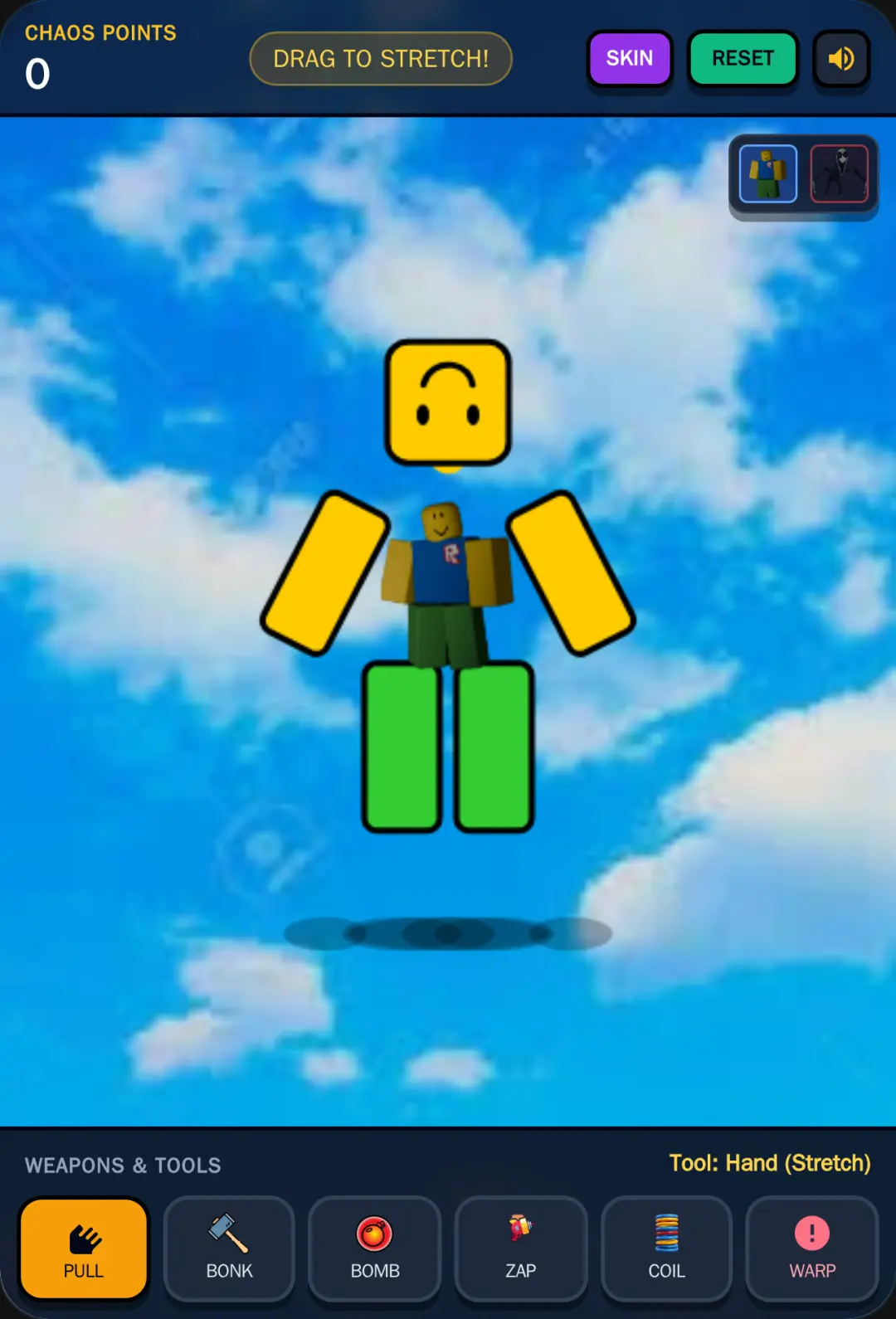 Stretching Noob Ragdoll Sandbox cover