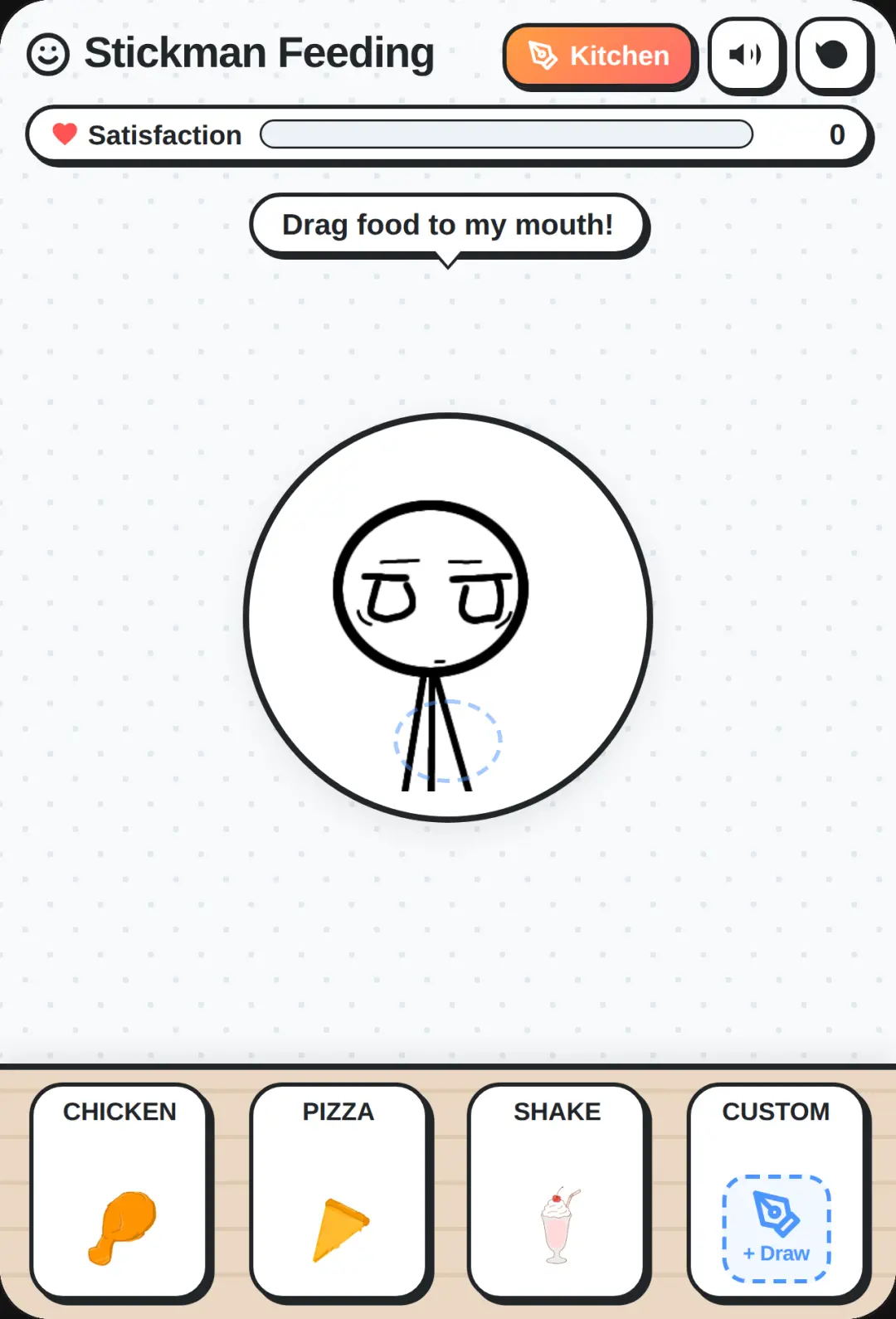 Stickman Feeding cover