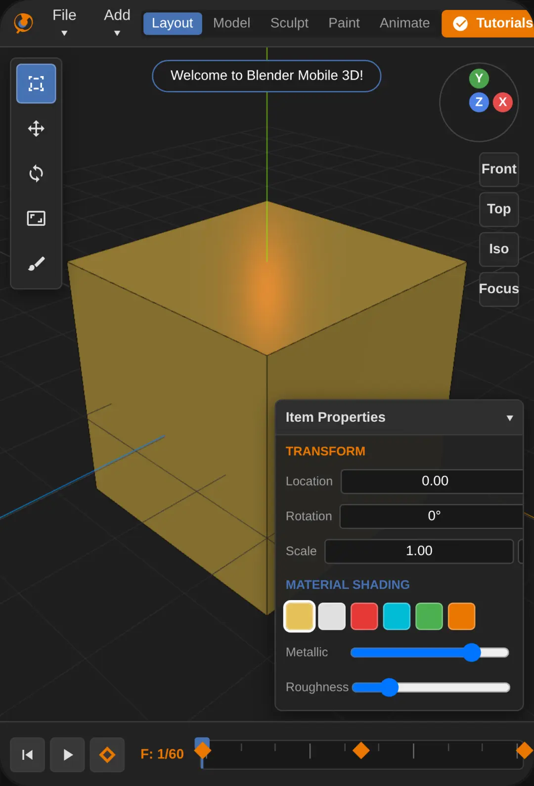 Blender Mobile 3D Studio cover