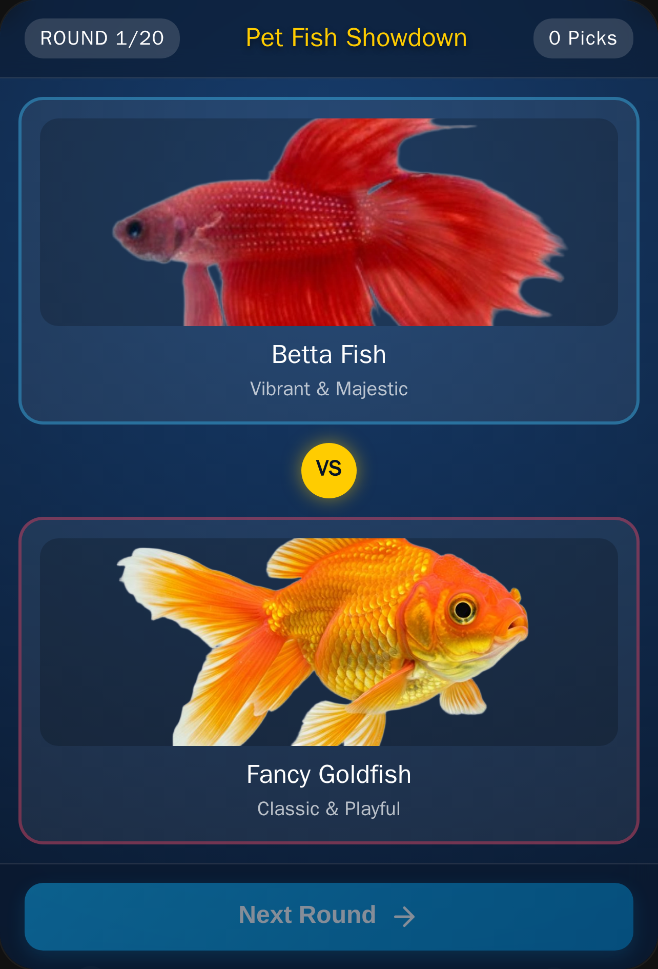 Would you rathe:pet fish edition cover
