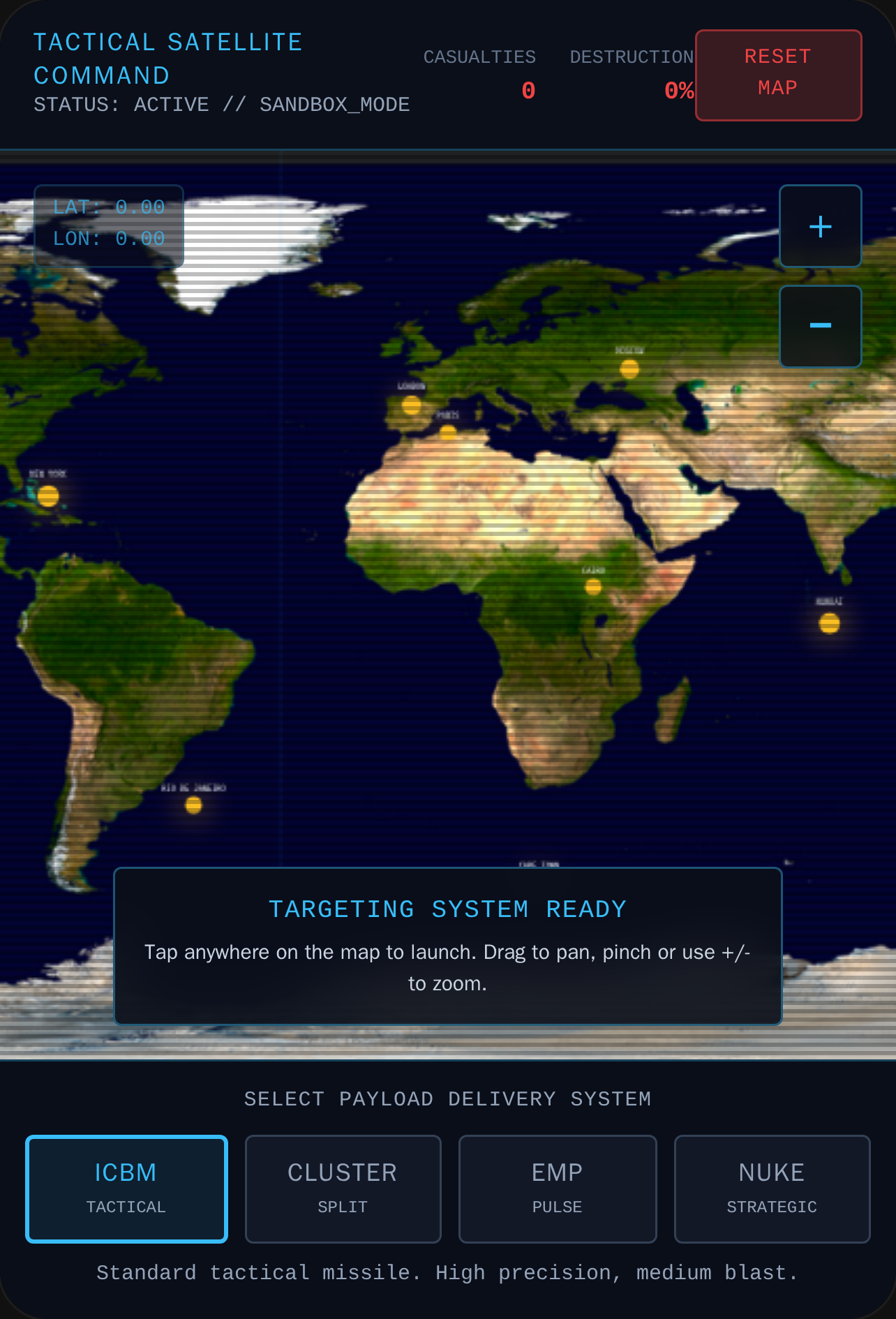 Tactical Satellite Command cover