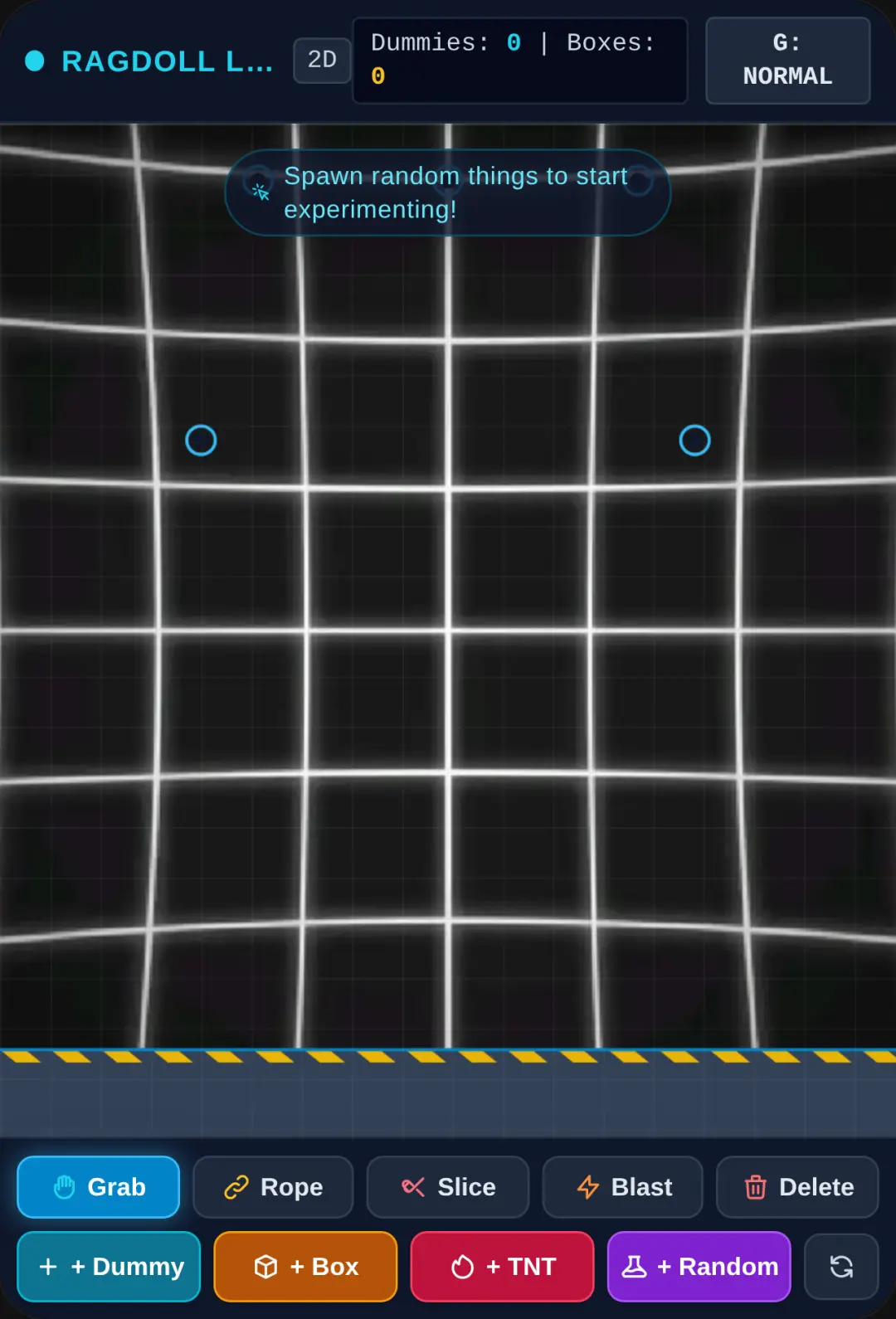Ragdoll Lab - 2D Physics Sandbox cover
