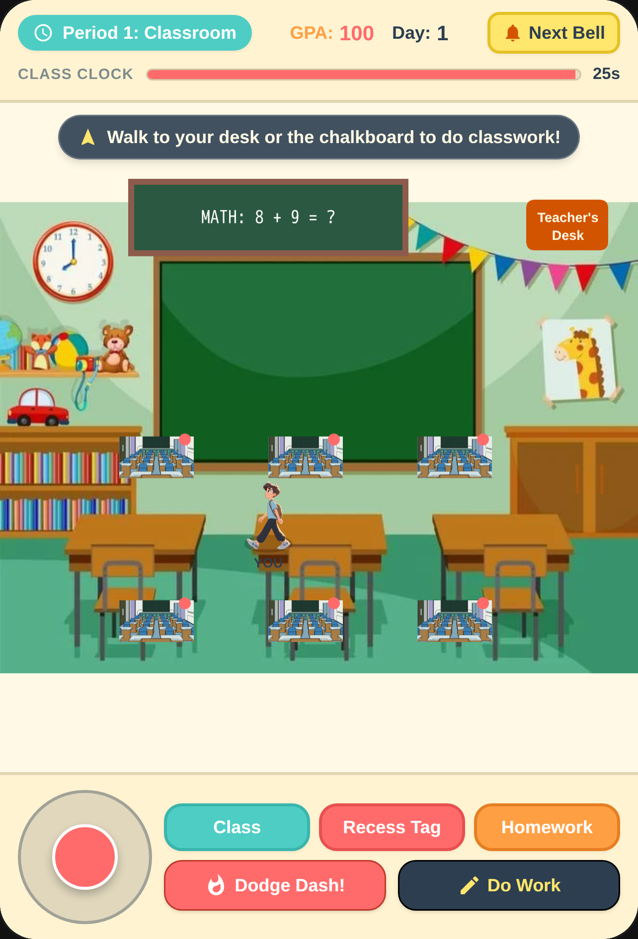 School Days: Classwork, Recess and Tag cover