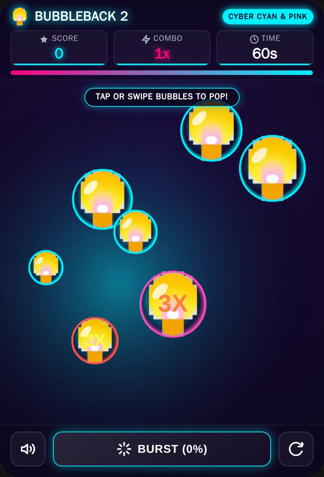Bubbleback 2 - Neon Color Shift cover