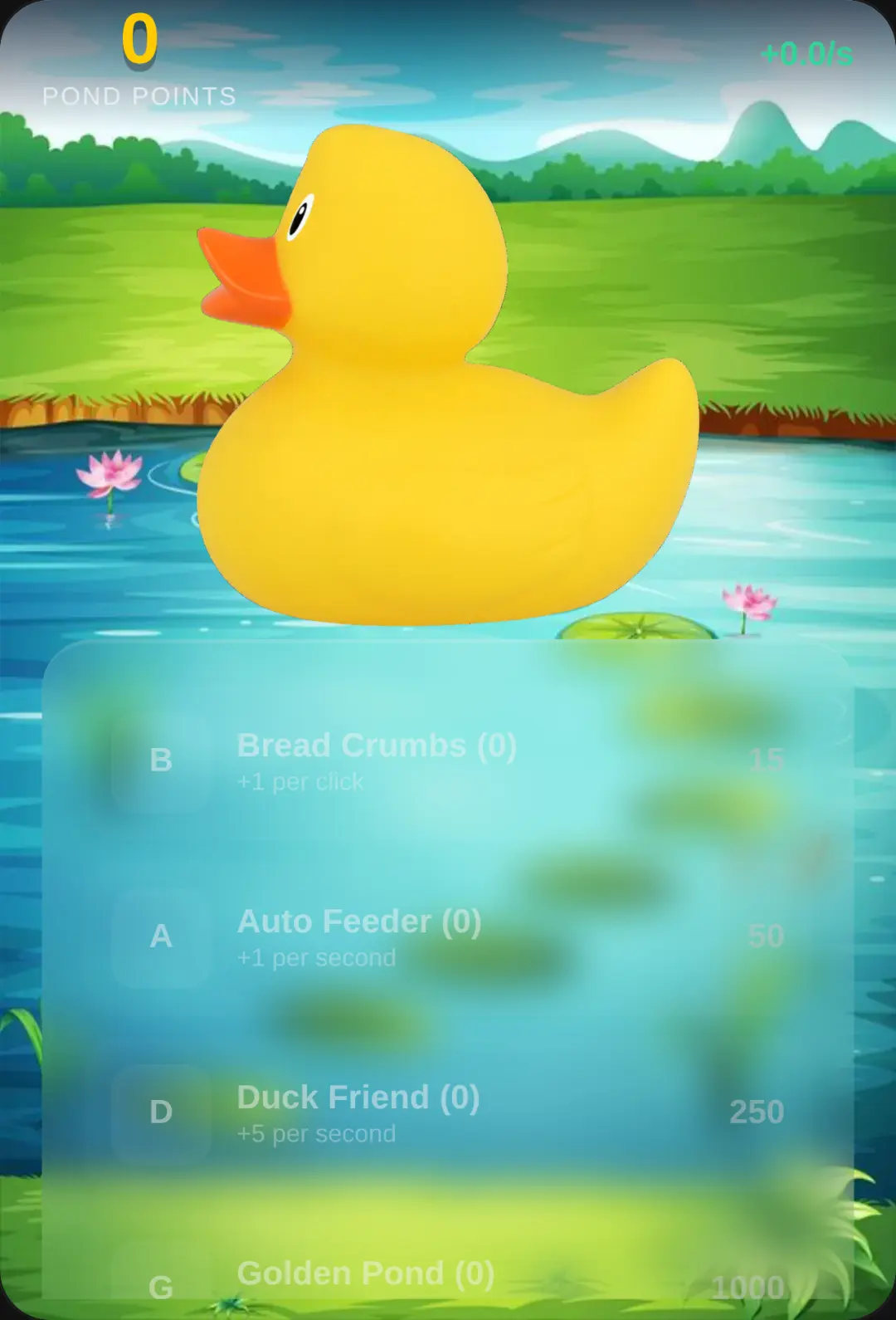 Duck Clicker click to get money cover