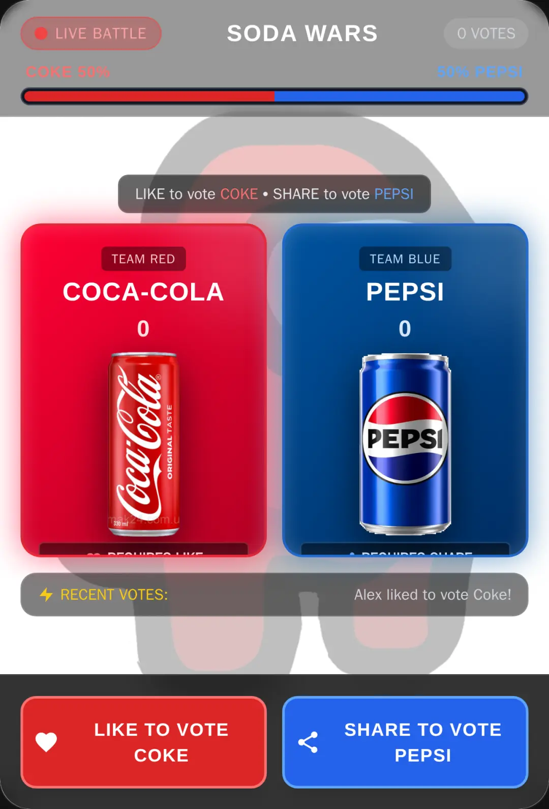 Coke vs Pepsi: Soda Wars cover