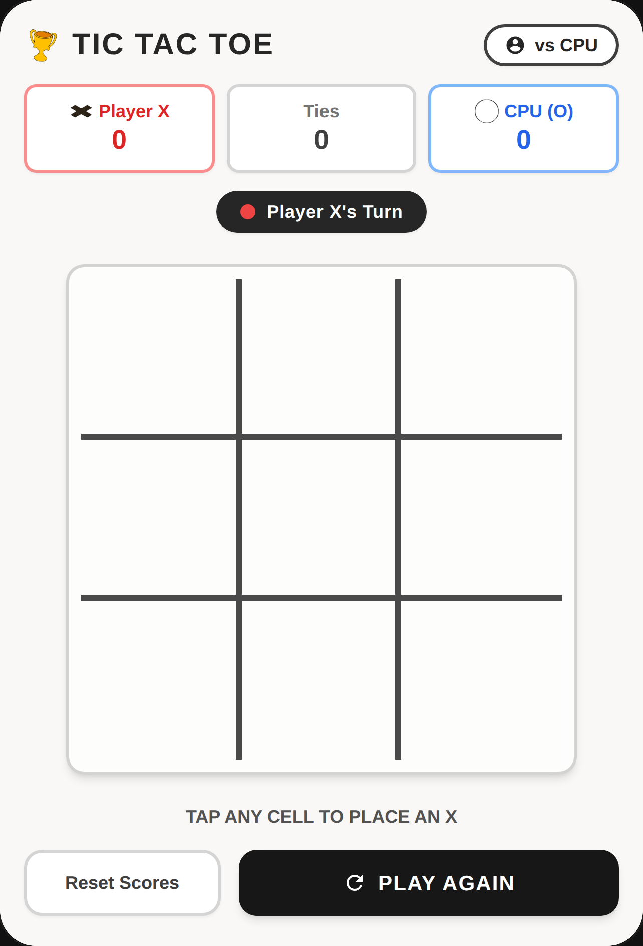 Tic Tac Toe cover