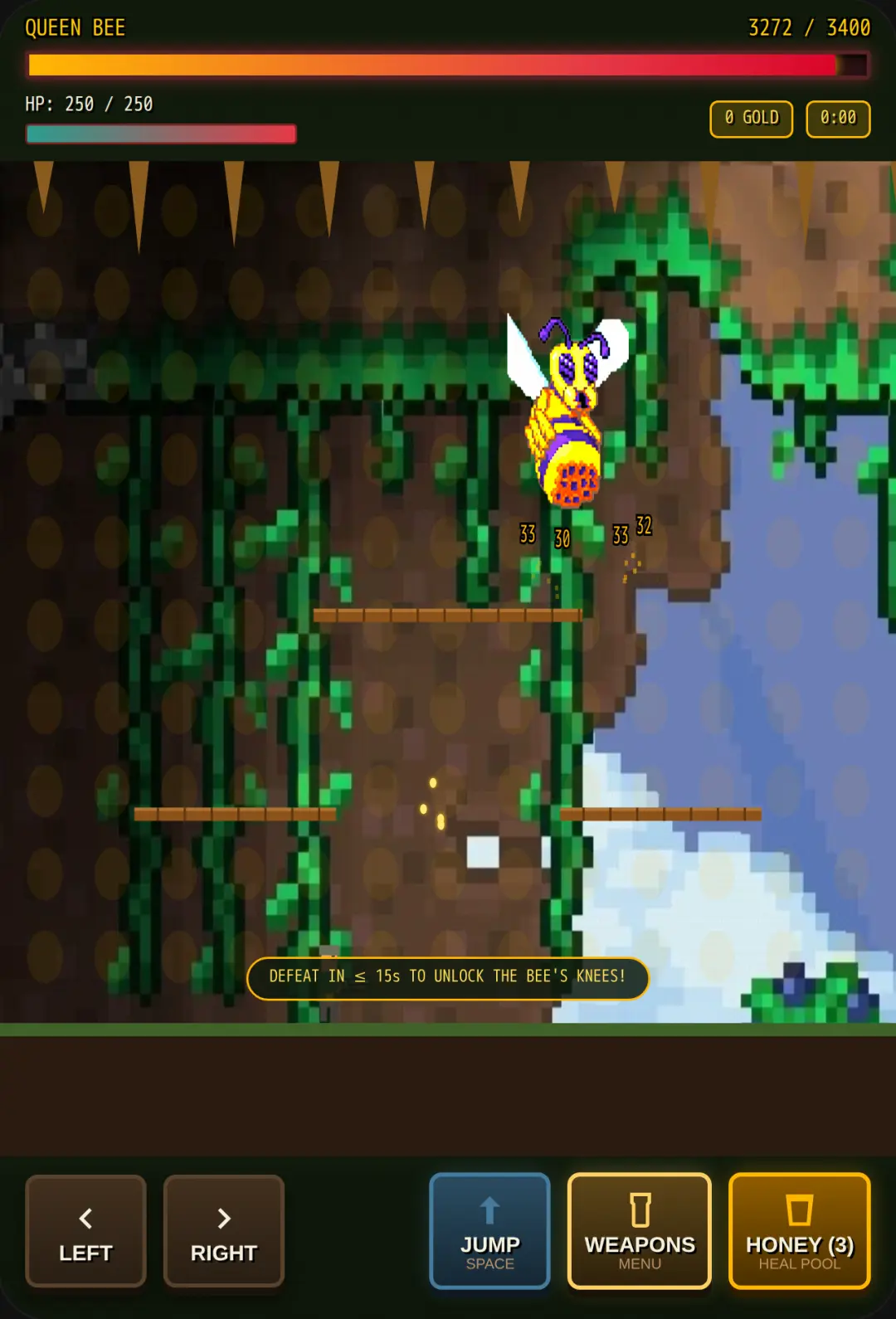 Terraria: Queen Bee Fight cover