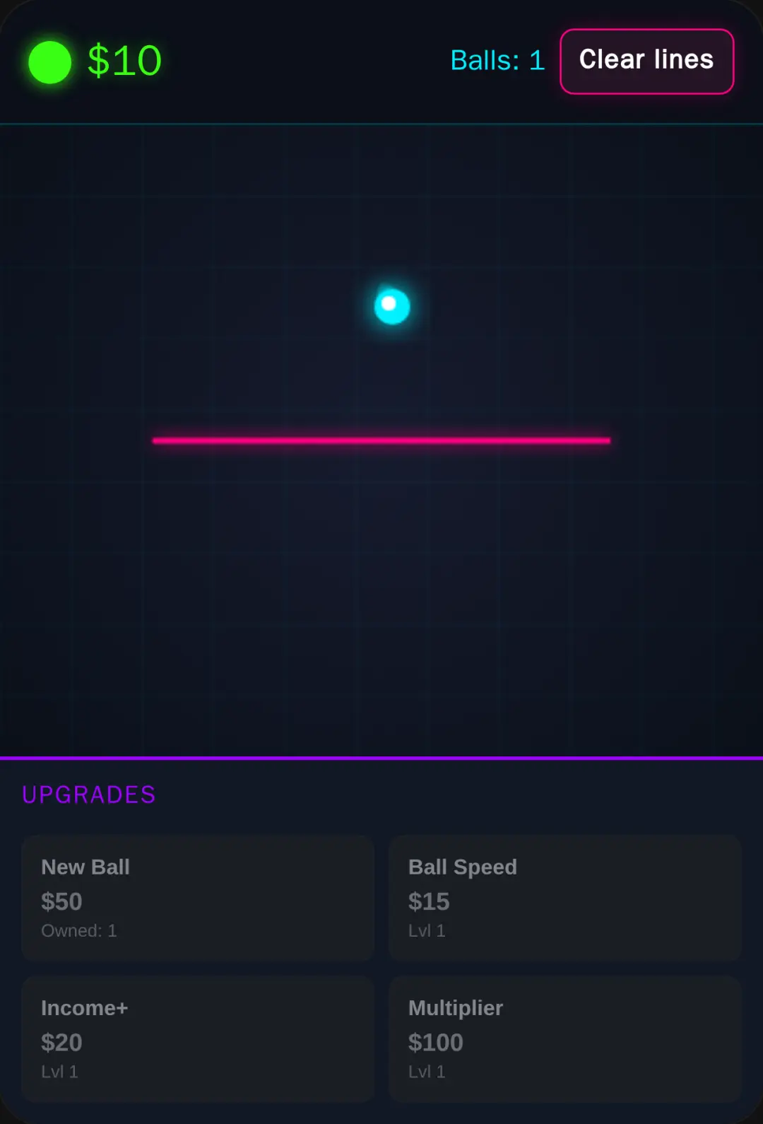 Neon Bounce Idle cover