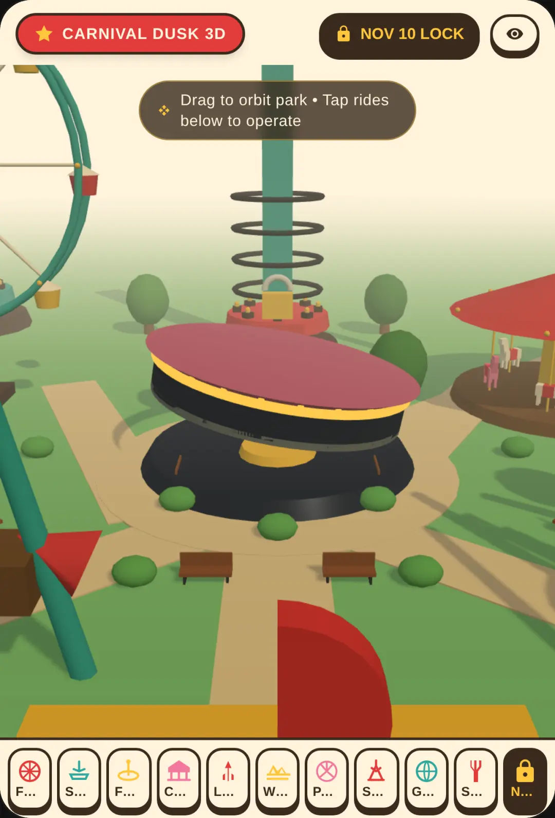 Carnival Dusk - 3D Theme Park cover