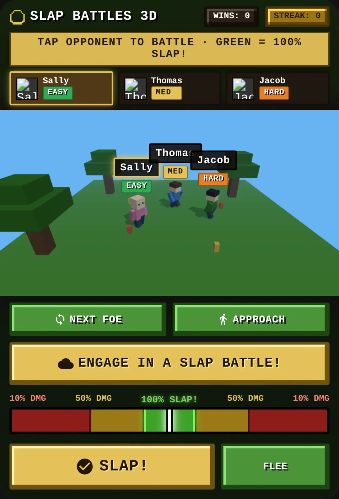 Minecraft Slap Battles 3D cover