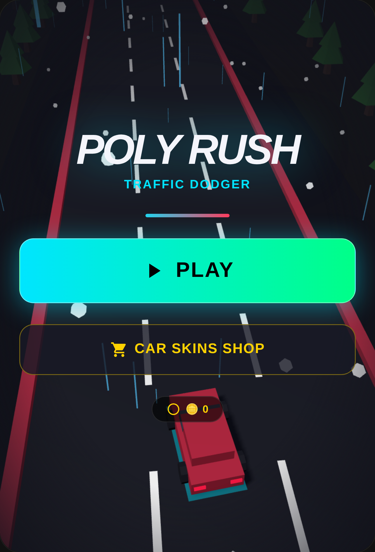 Poly Rush: Traffic Dodger cover