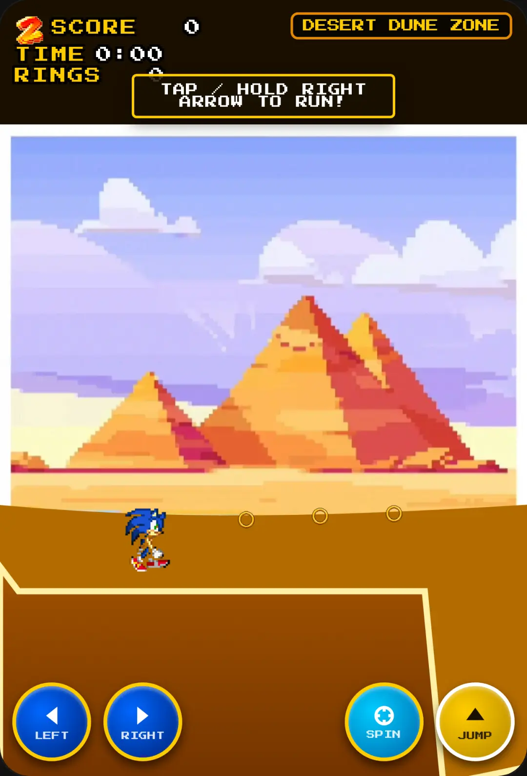 Sonic Desert Dash For: DenizSener cover