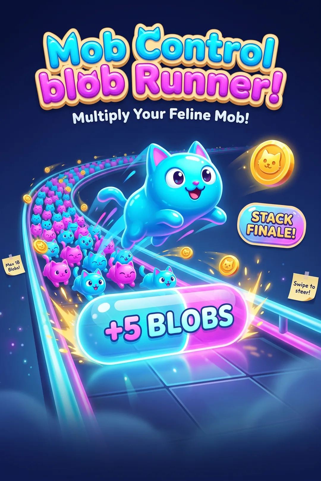 Mob Control blob Runner!
(Version 9 as of now)
