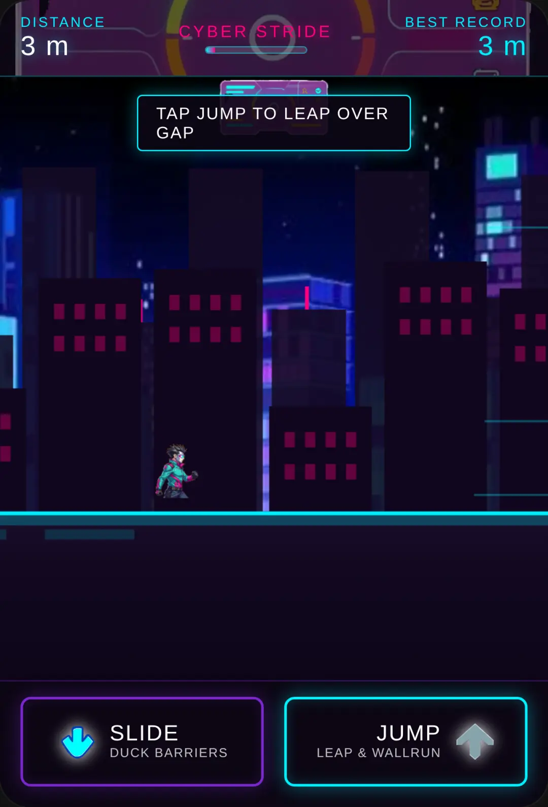 CYBER STRIDE: ROOFTOP PARKOUR cover