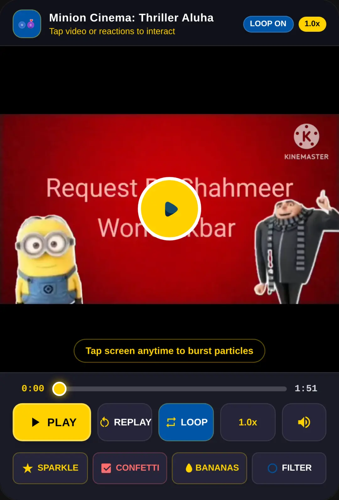 Minion Cinema - Watch & Interact cover