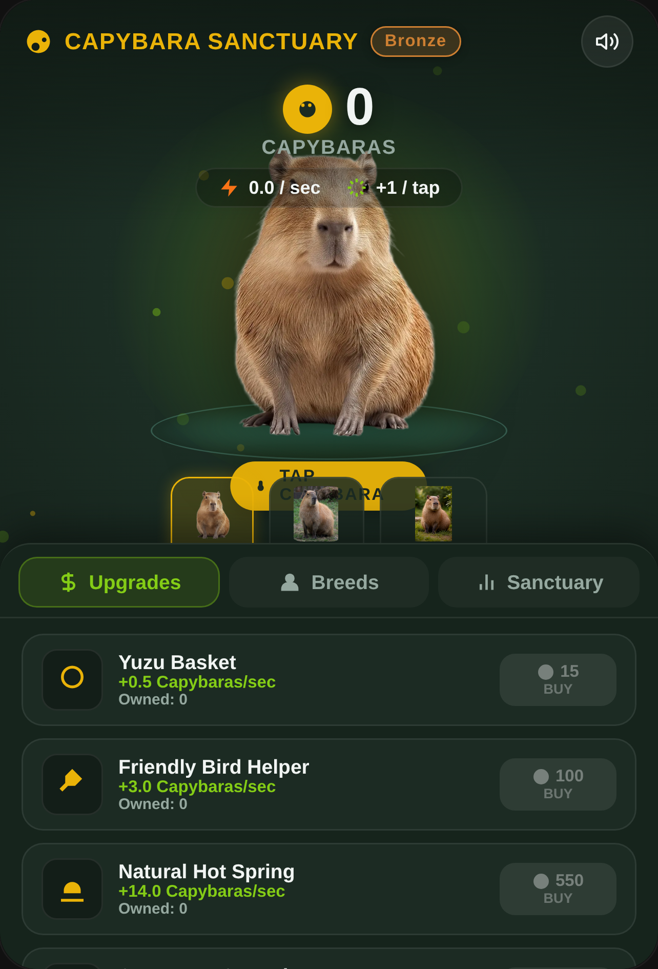 Capybara Idle Sanctuary cover