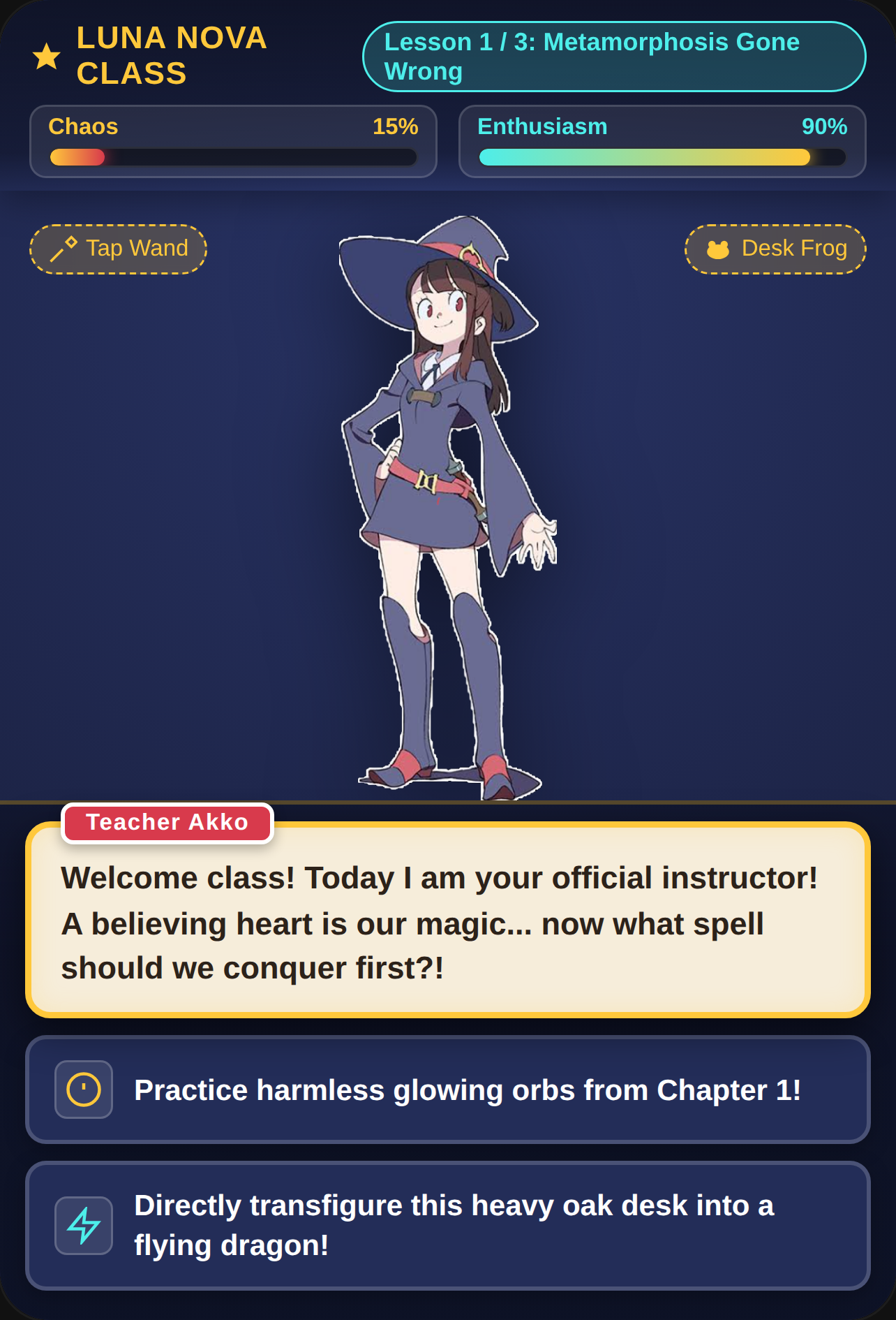Teacher Akko/Atsuko 's Magical Disaster Class cover