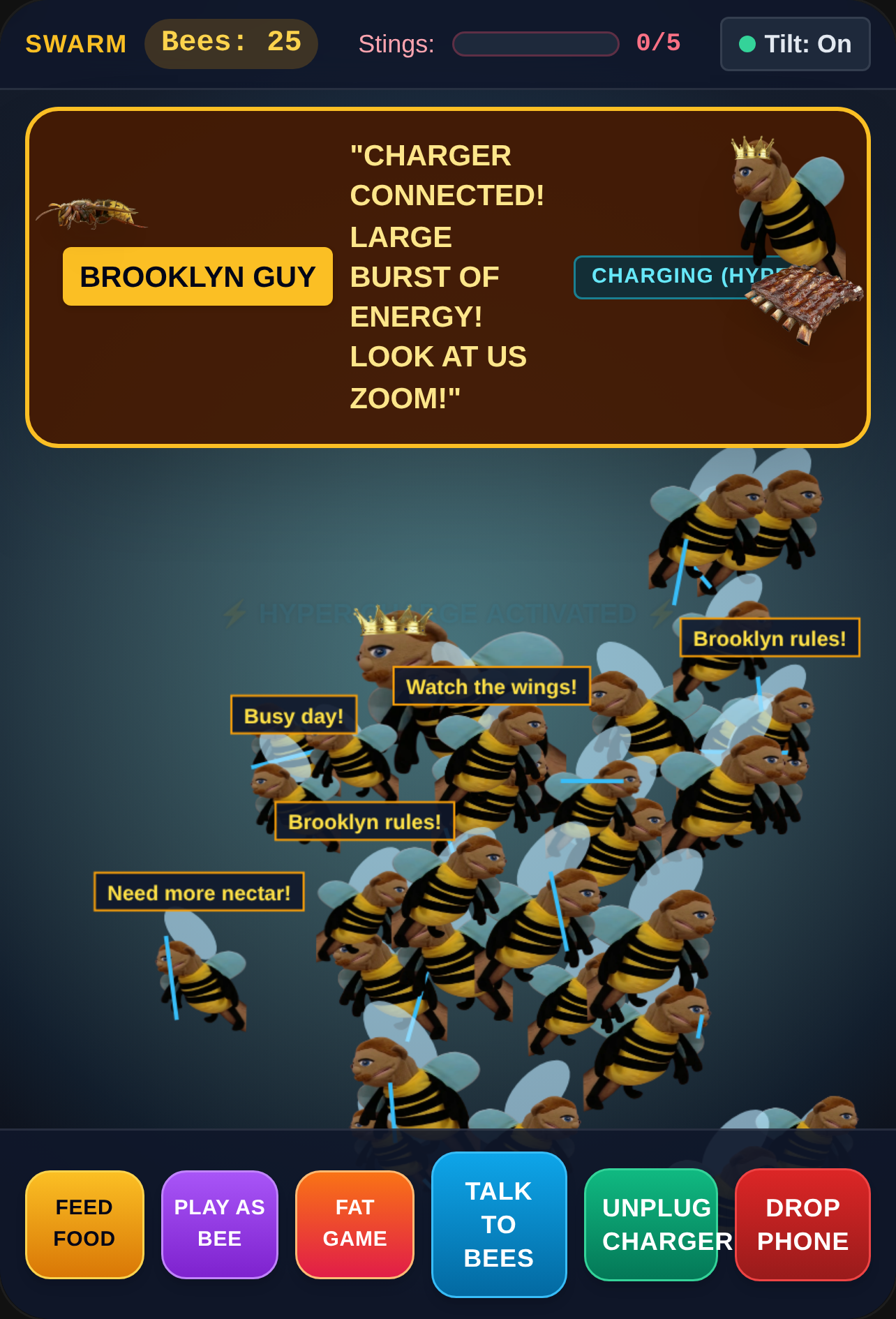 Brooklyn Guy Bees Swarm cover
