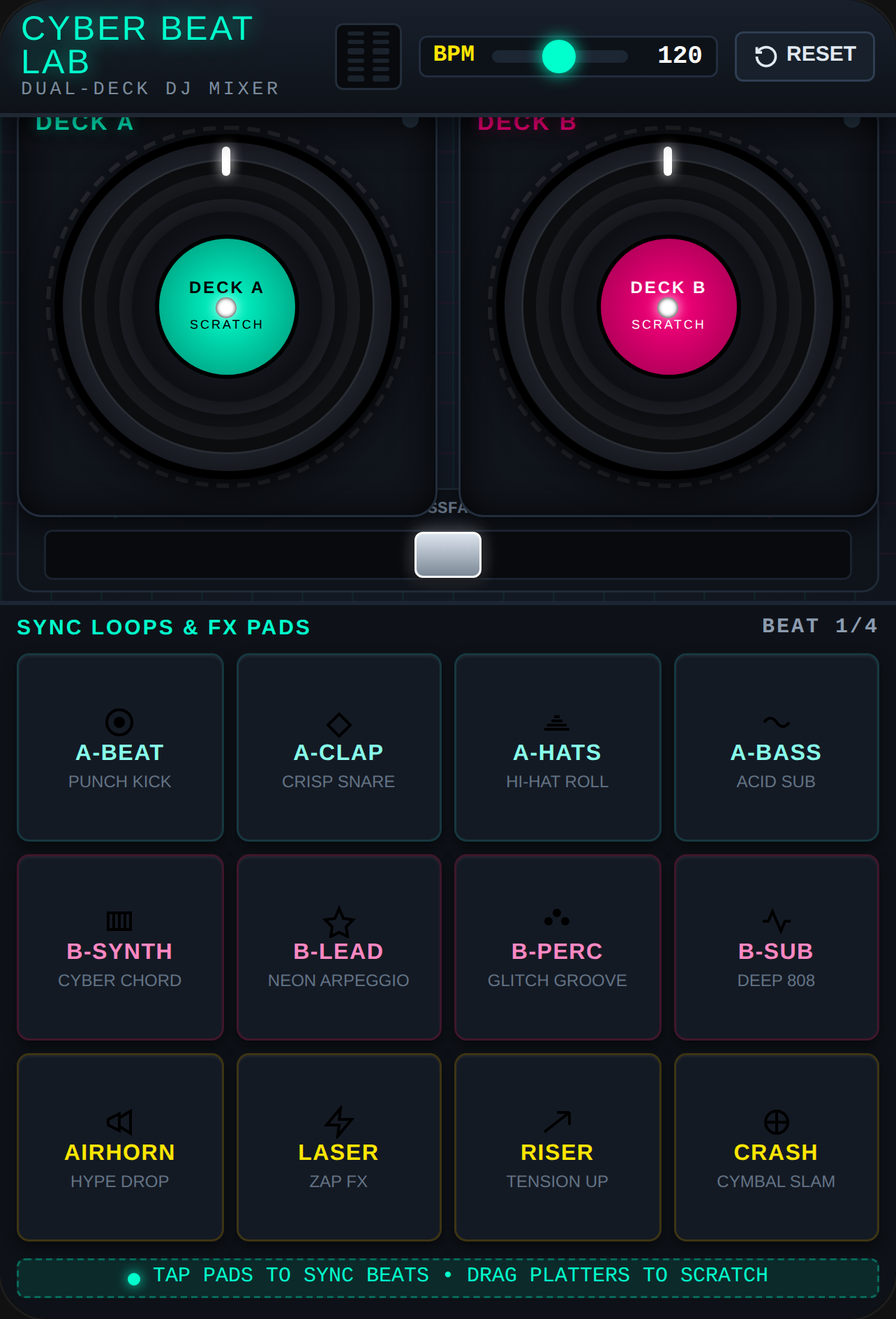 POCKET DJ - CYBER BEAT LAB cover