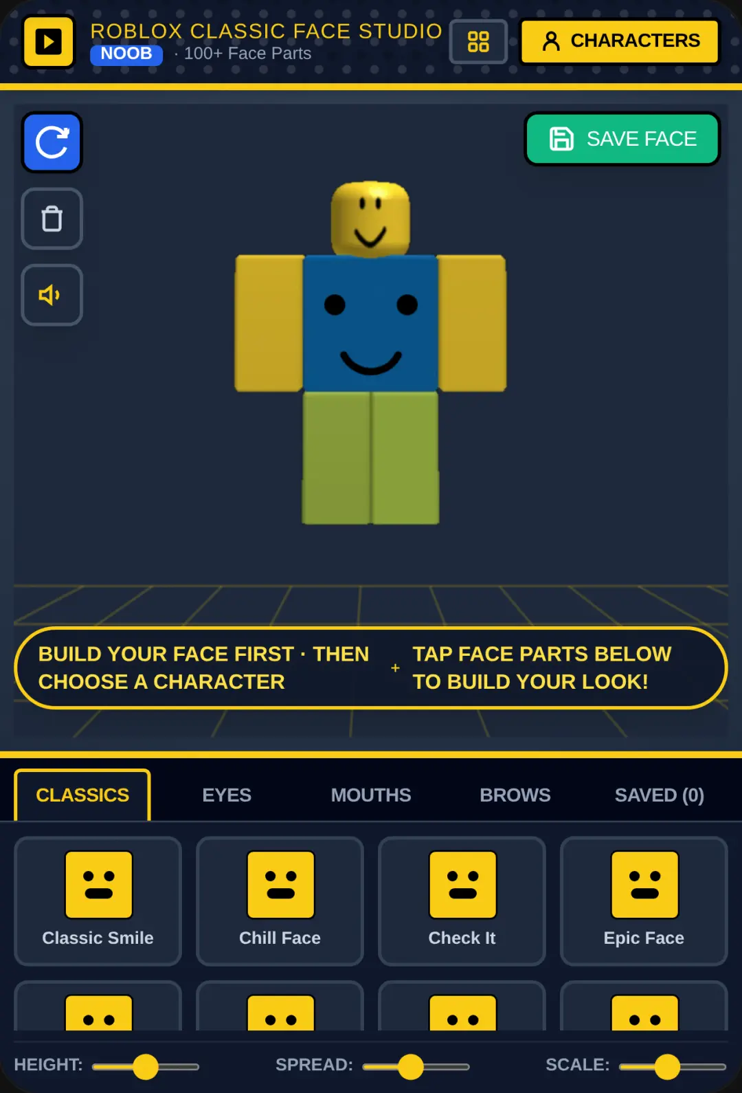 Roblox Classic Face Studio cover