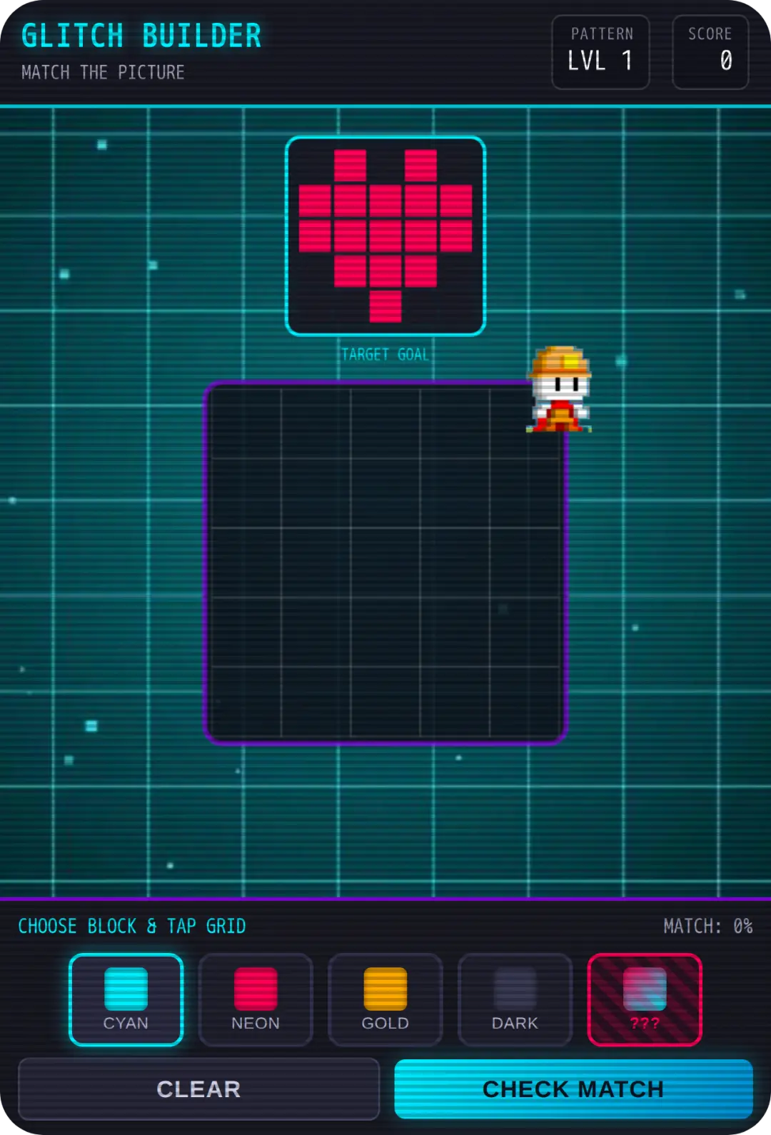 Glitch Builder: Match & Dodge cover
