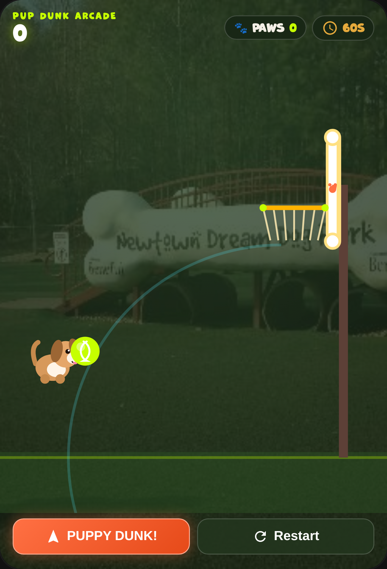 Pup Dunk: Doggy Park Arcade cover