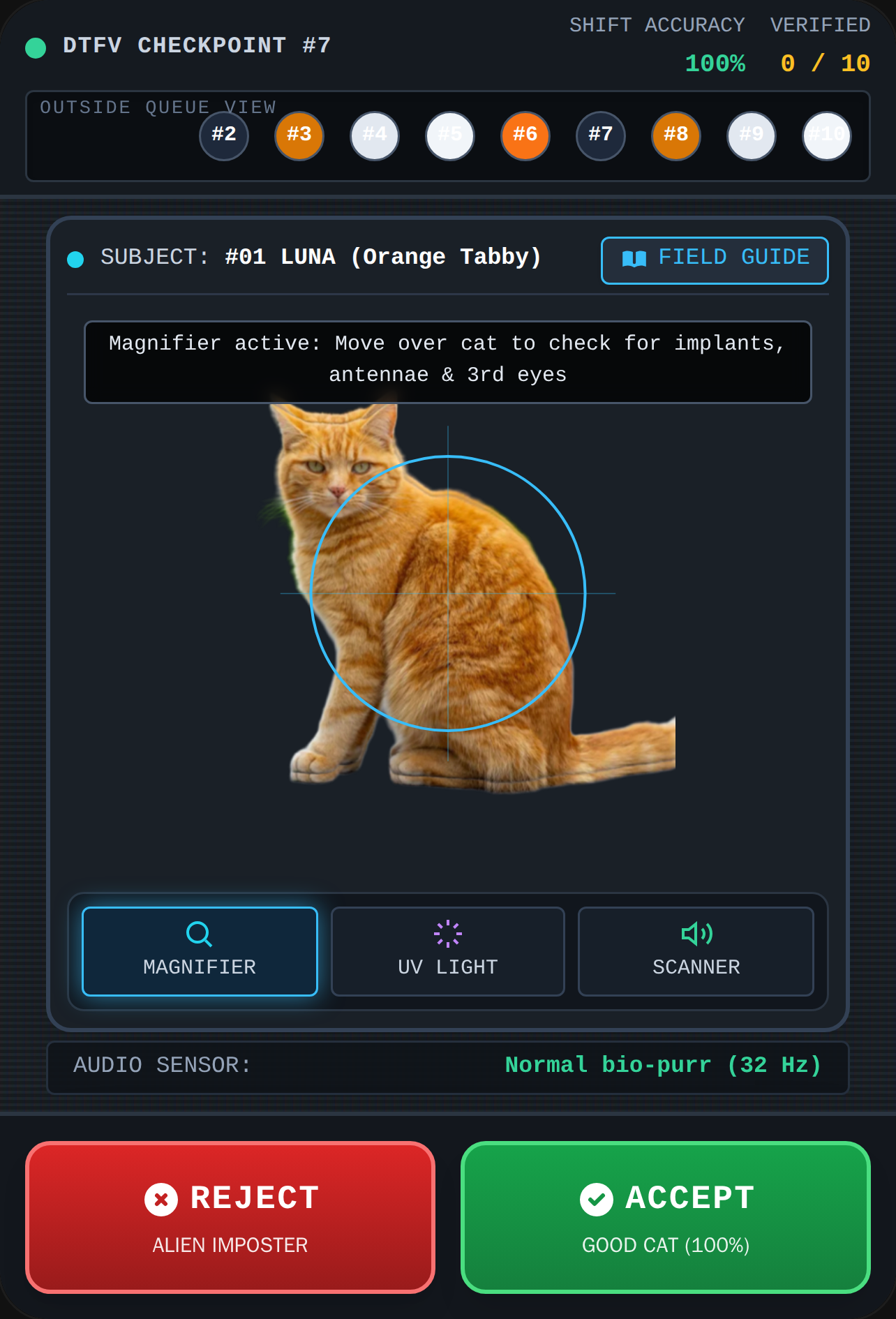 Alien cat checkpoint :D | ORIGINAL (DON'T COPY IDEA) cover